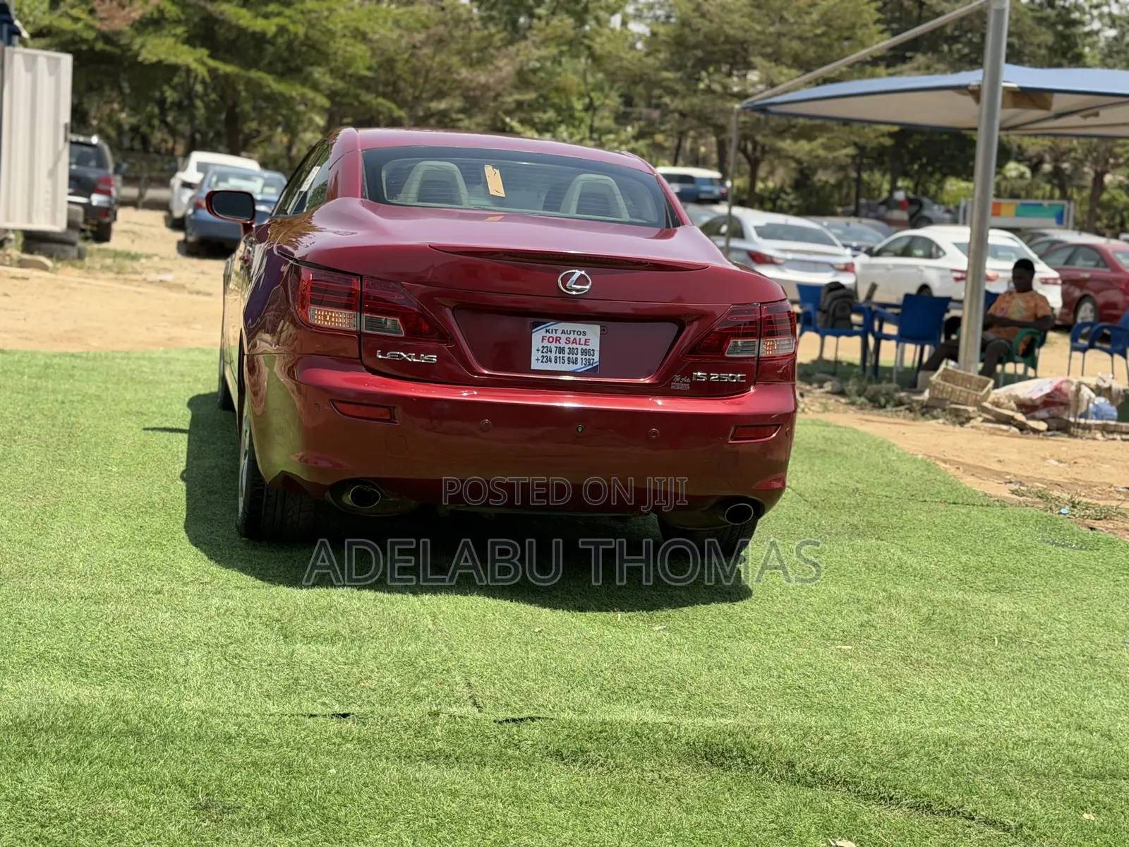 Lexus IS 250 C 2011 Red