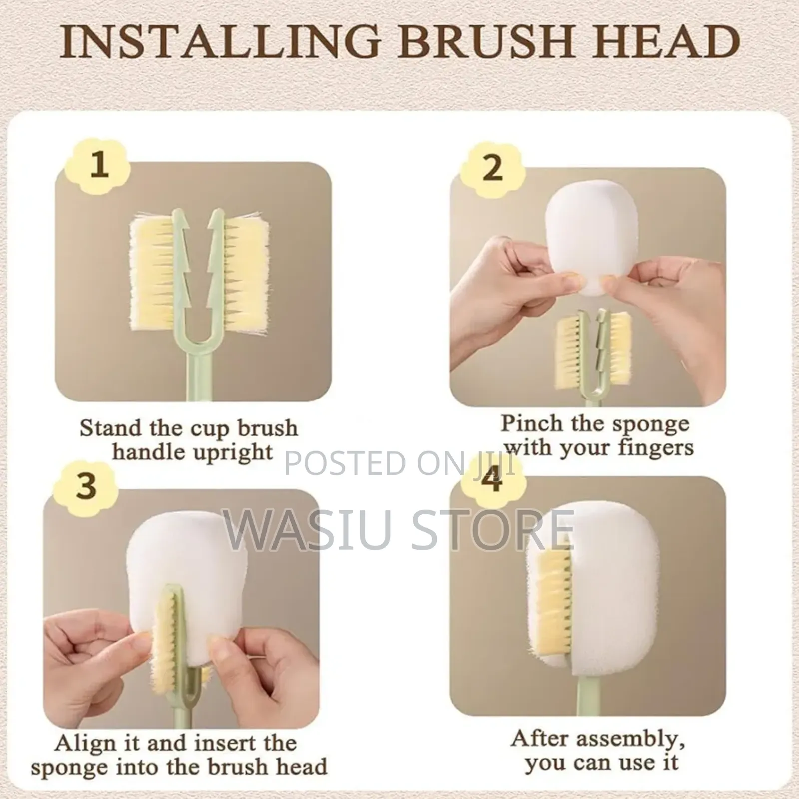 5-in-1 Bottle Brush Cleaner Set
