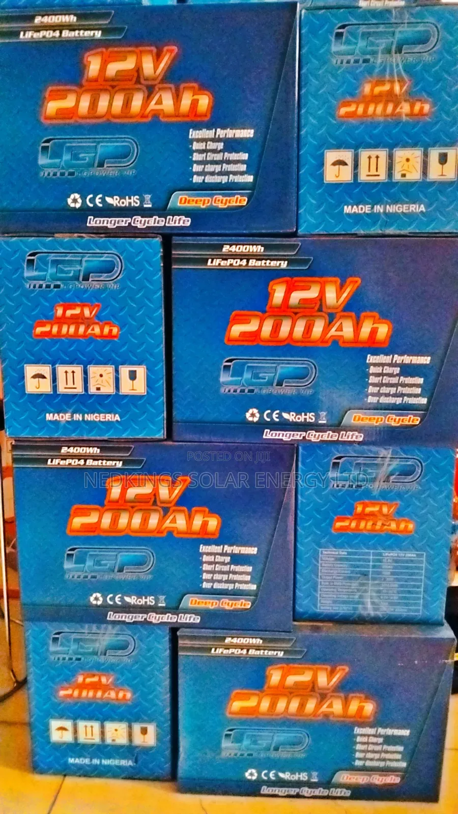 200ah 12v LGP Power Lithium Battery