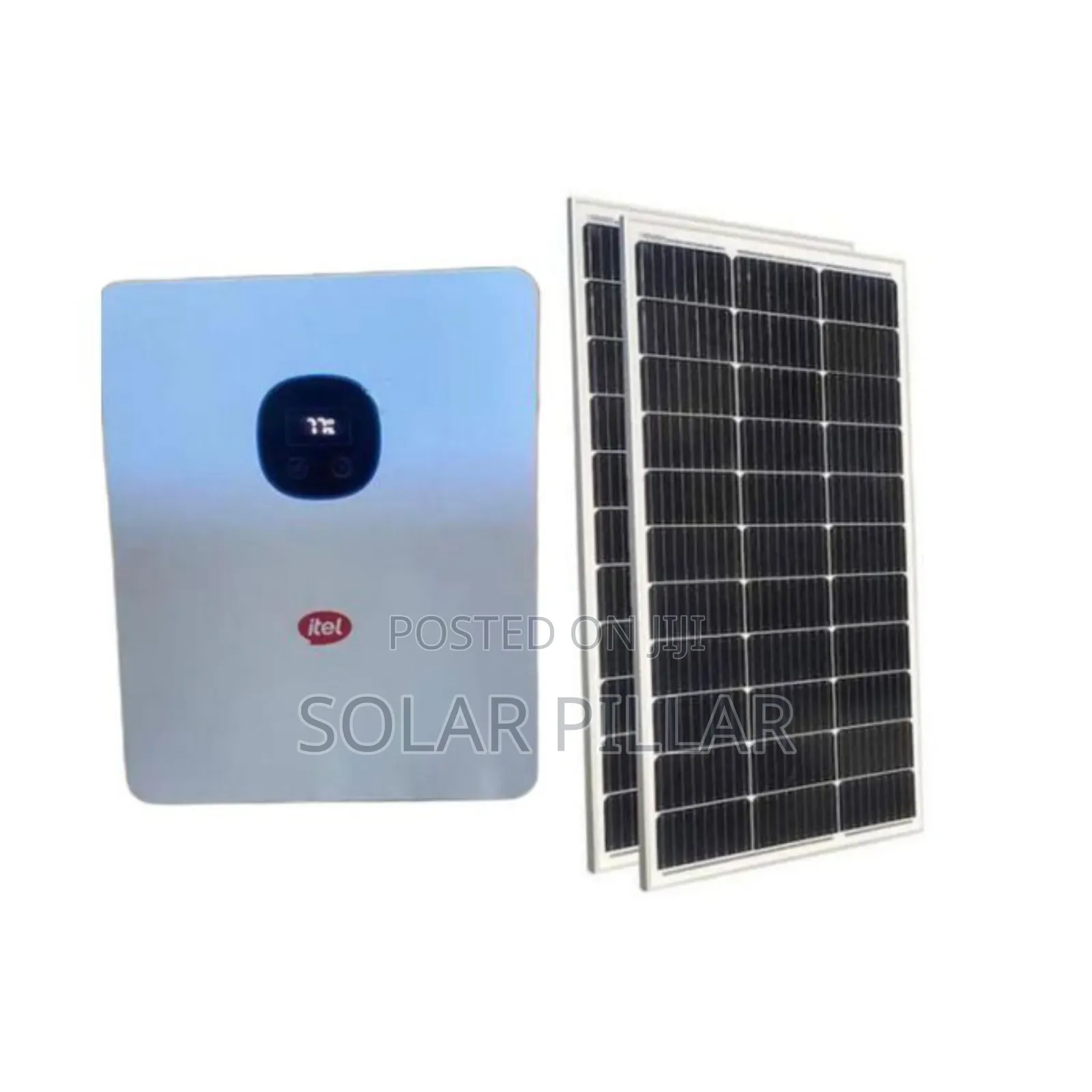 Itel Energy Power Tank 500w Inverter + 1kwh With 200w. Solar Panell