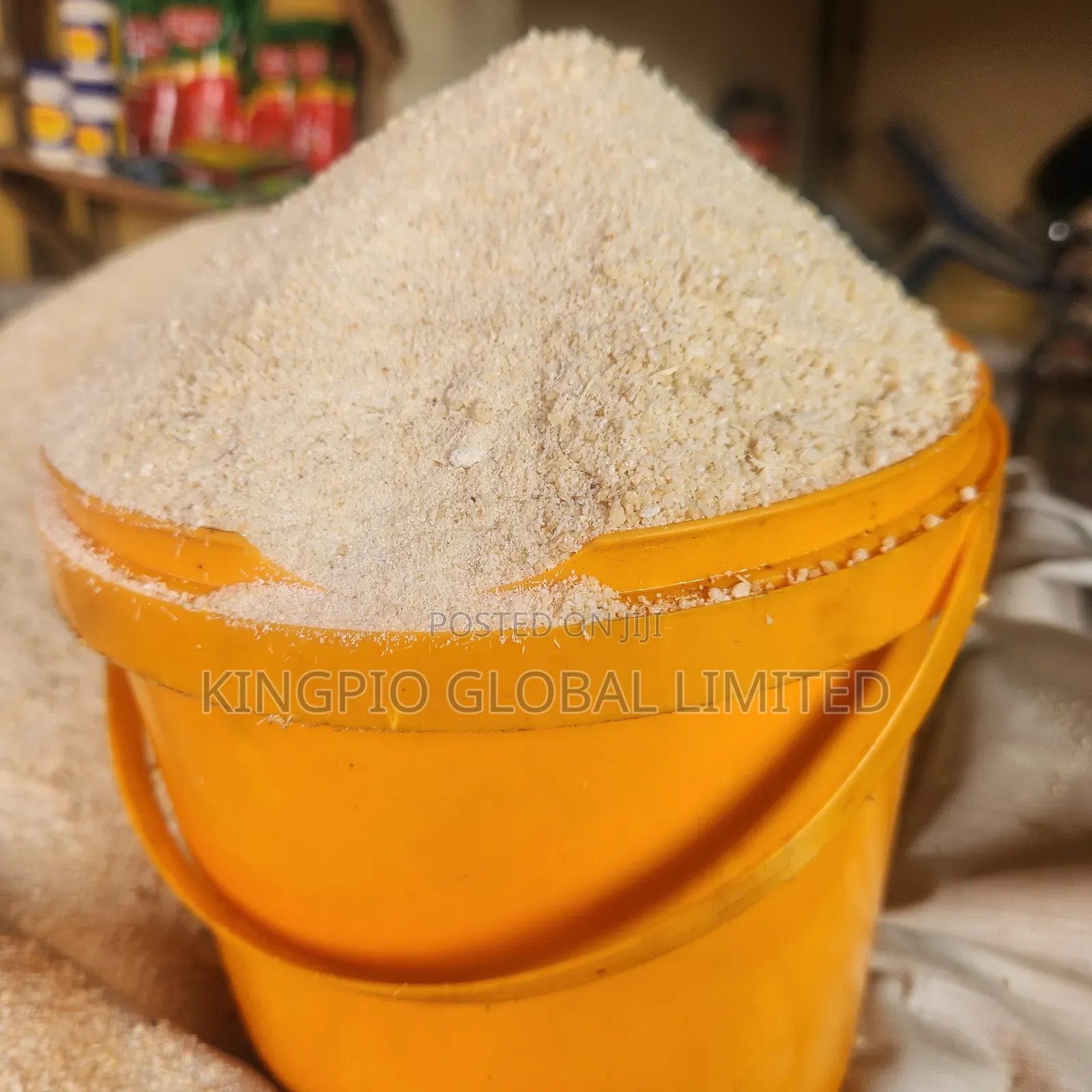 Clean White Garri Dry, Crispy & Well Processed (Per Painter)