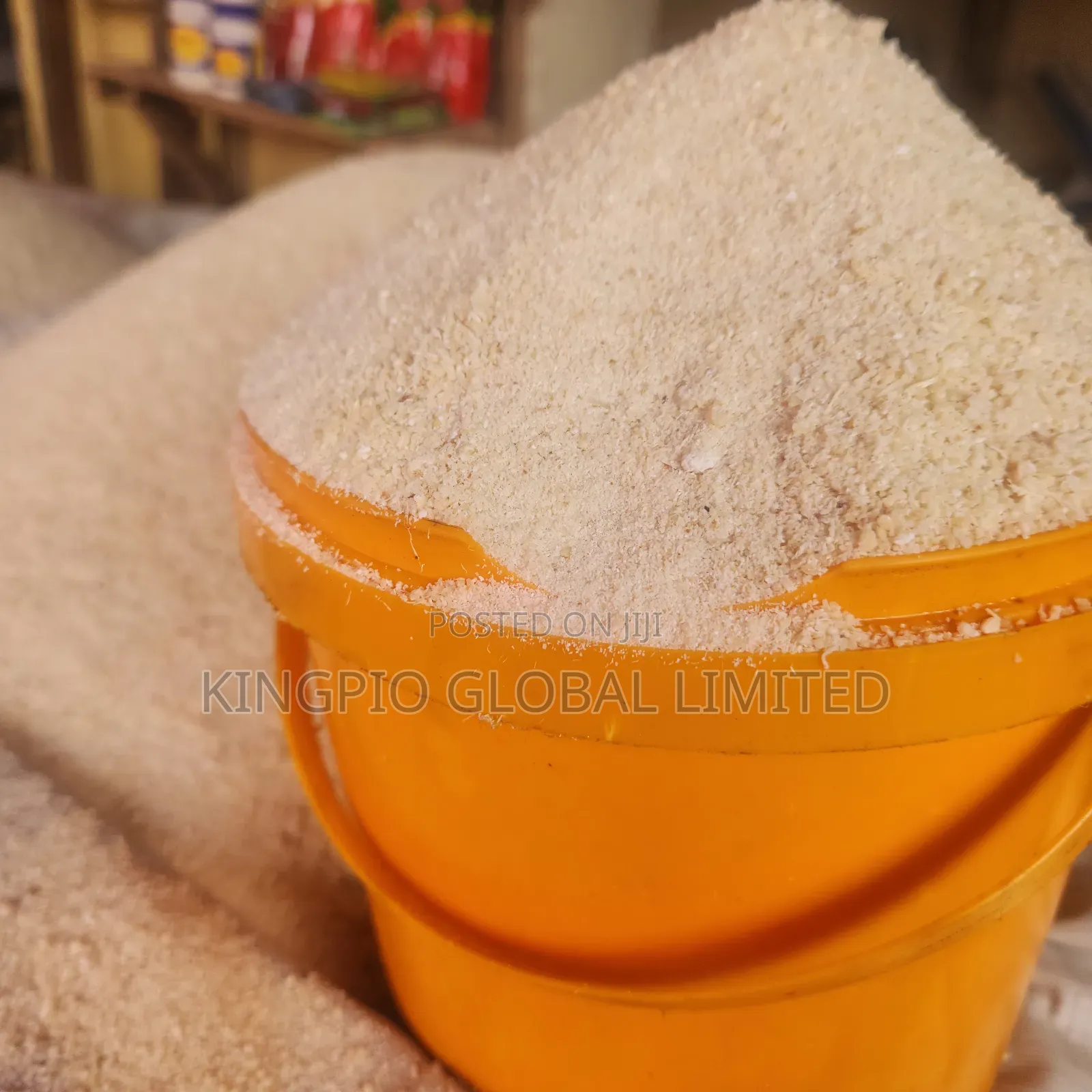 Clean White Garri Dry, Crispy & Well Processed (Per Painter)