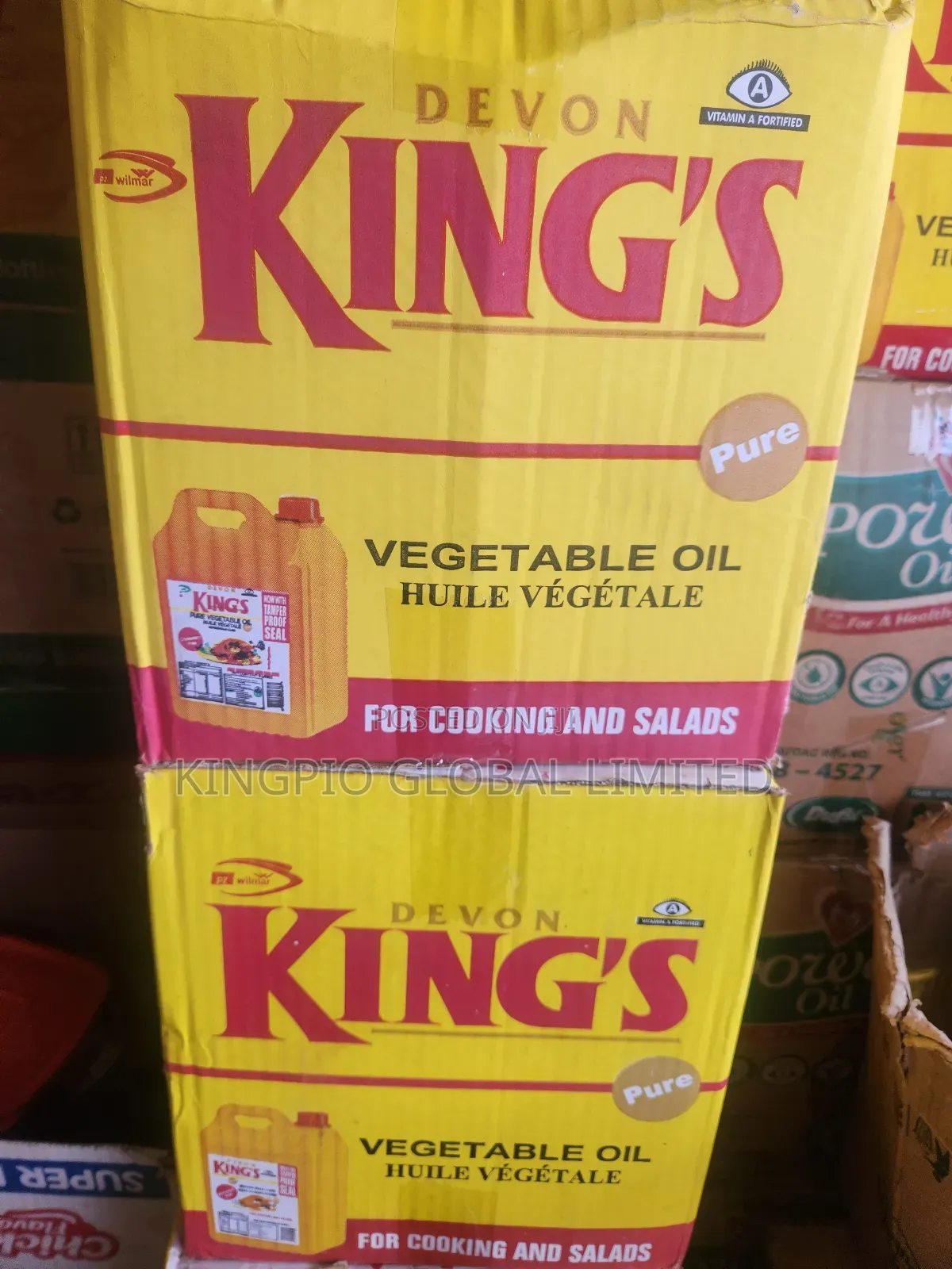 Devon Kings 5l Vegetable Oil, Cholesterol Free
