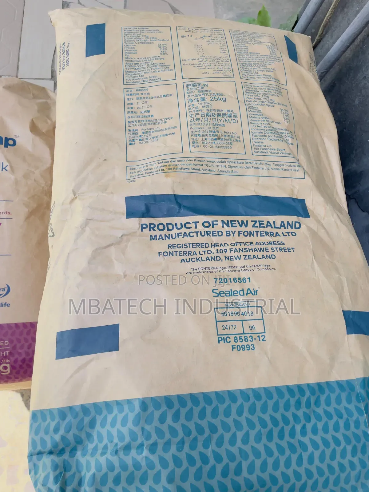 NZMP Skimmed Milk Powder