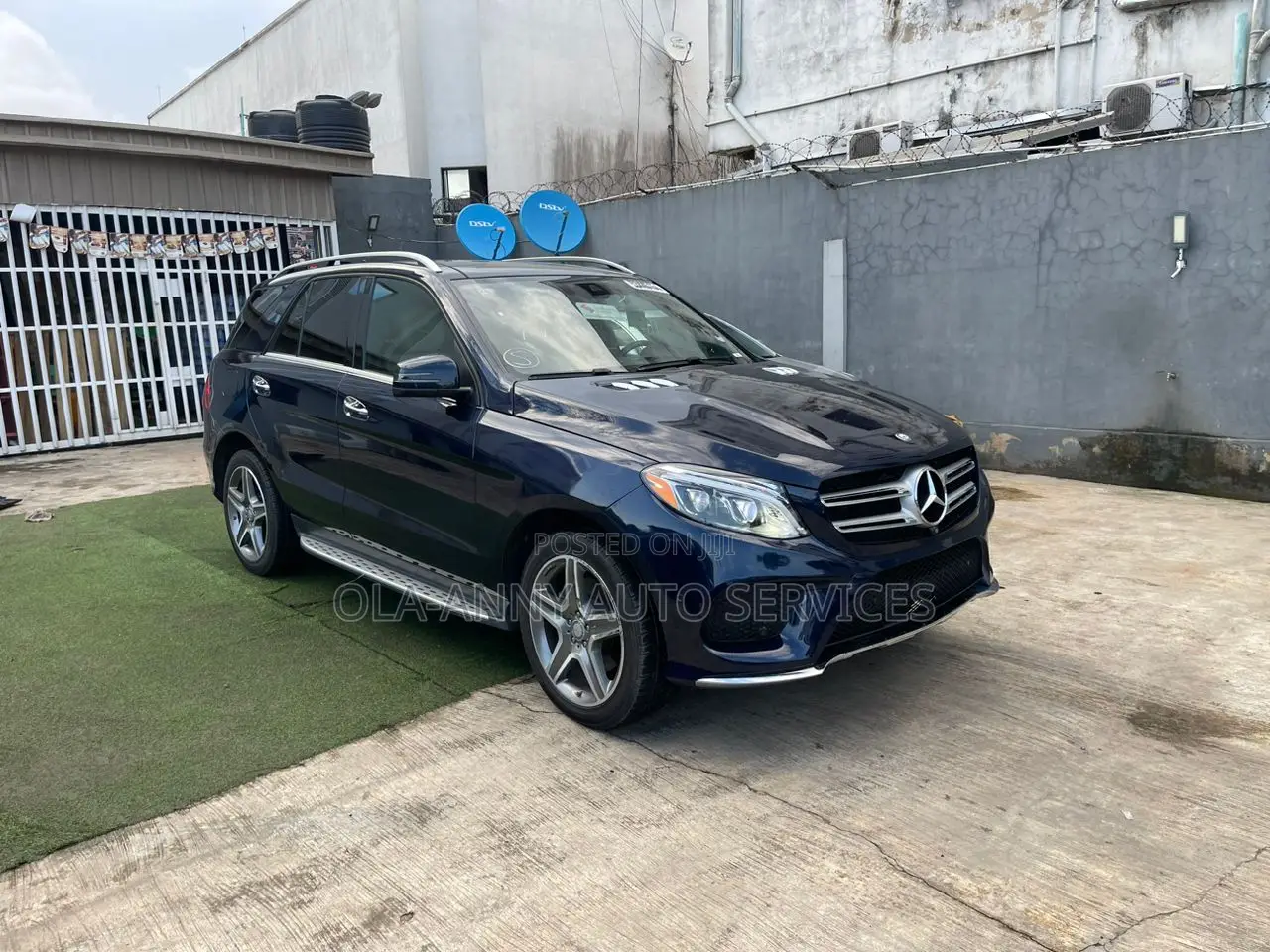 Mercedes-Benz GLE-Class GLE 350d 4MATIC 2017 Blue