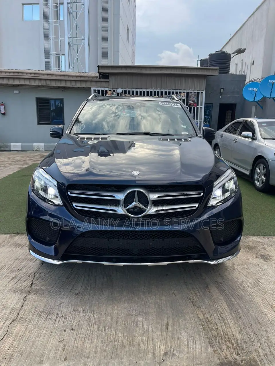 Mercedes-Benz GLE-Class GLE 350d 4MATIC 2017 Blue