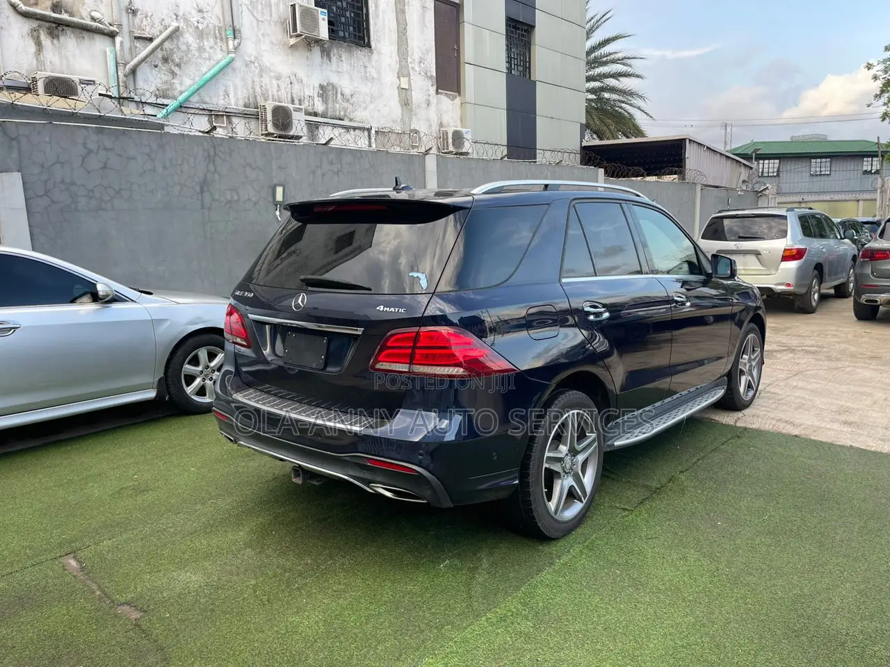 Mercedes-Benz GLE-Class GLE 350d 4MATIC 2017 Blue