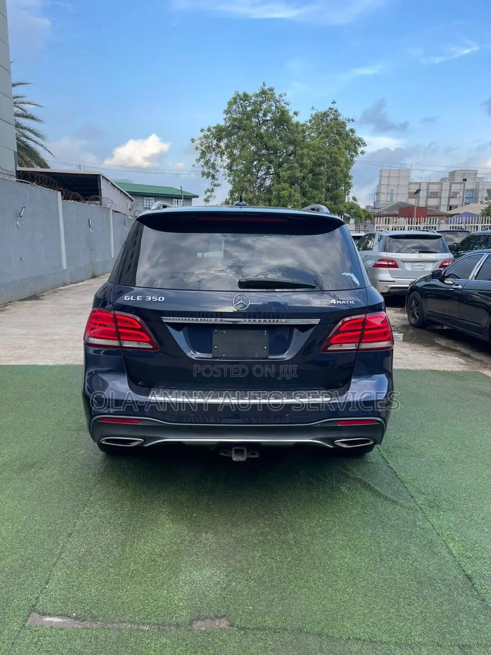 Mercedes-Benz GLE-Class GLE 350d 4MATIC 2017 Blue
