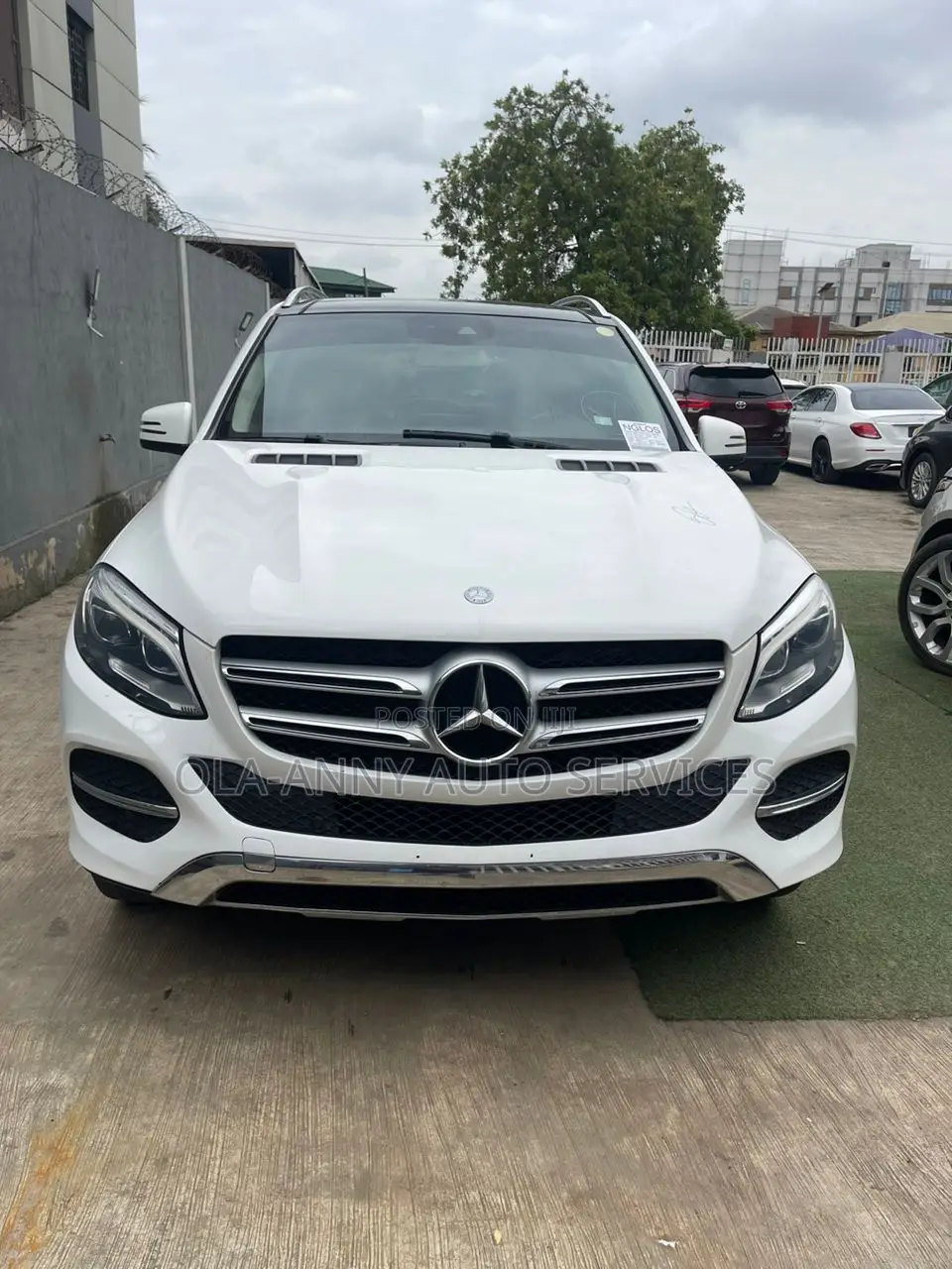 Mercedes-Benz GLE-Class GLE 350d 4MATIC 2016 White