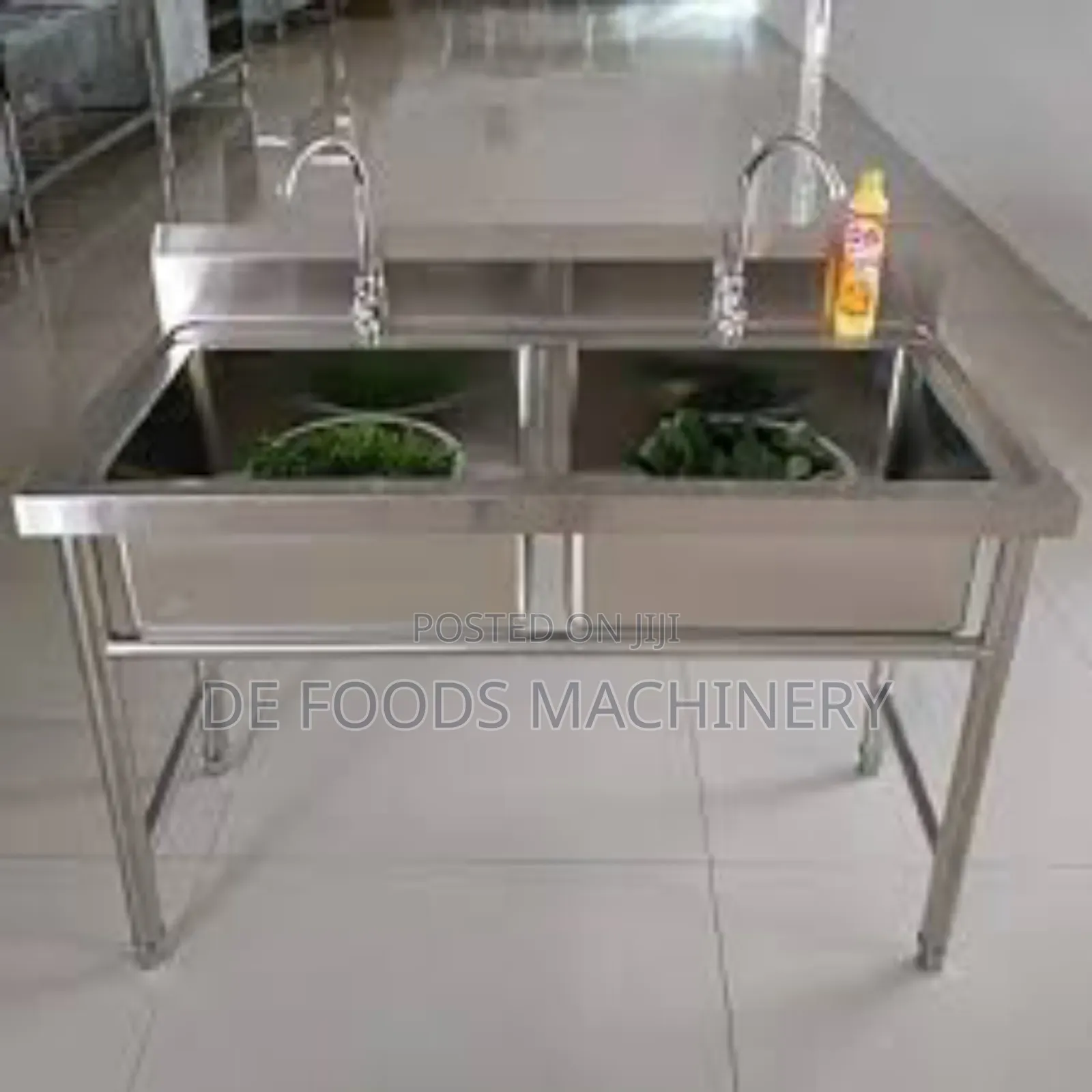 Commercial Double Sink