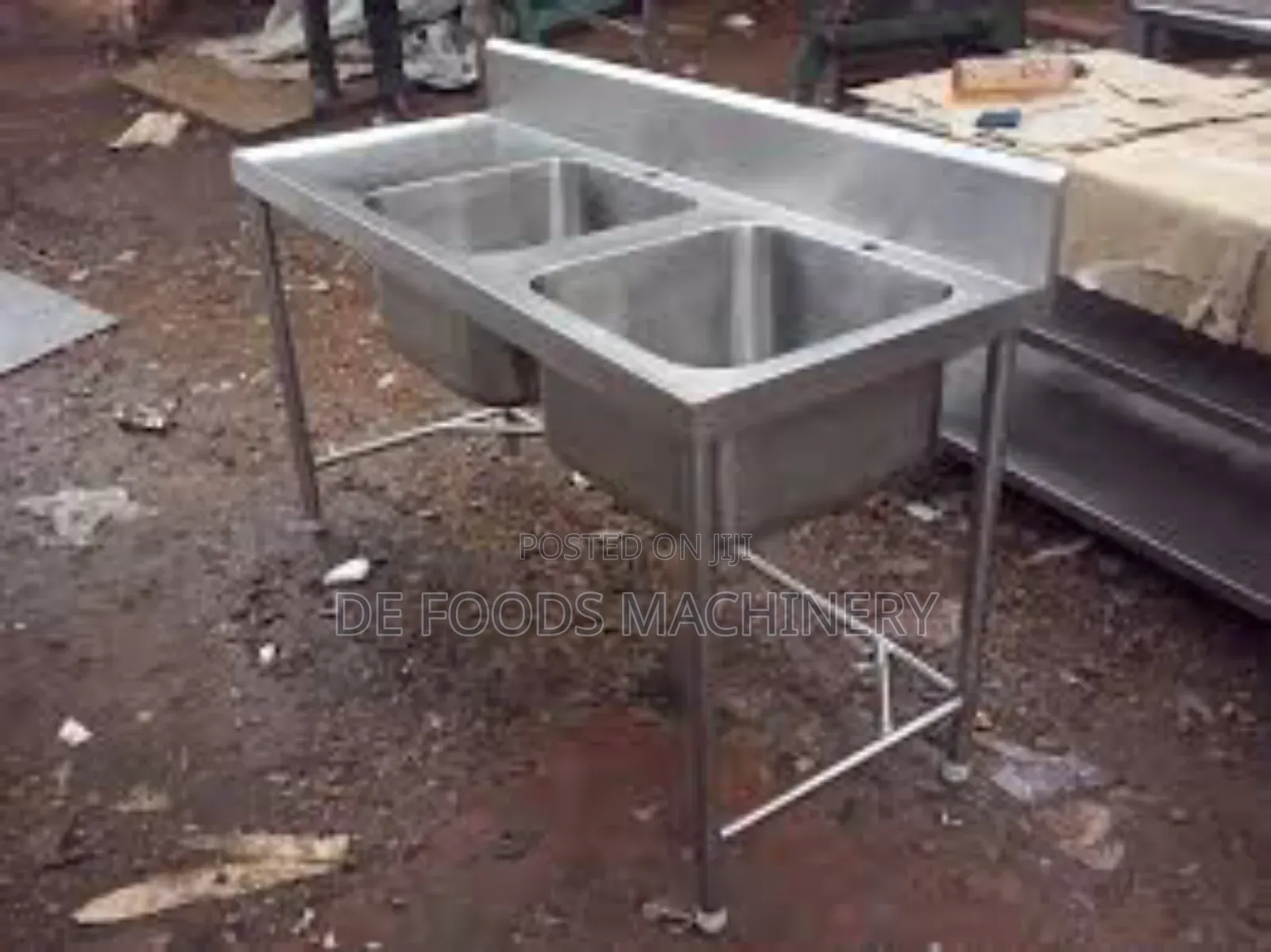 Commercial Double Sink