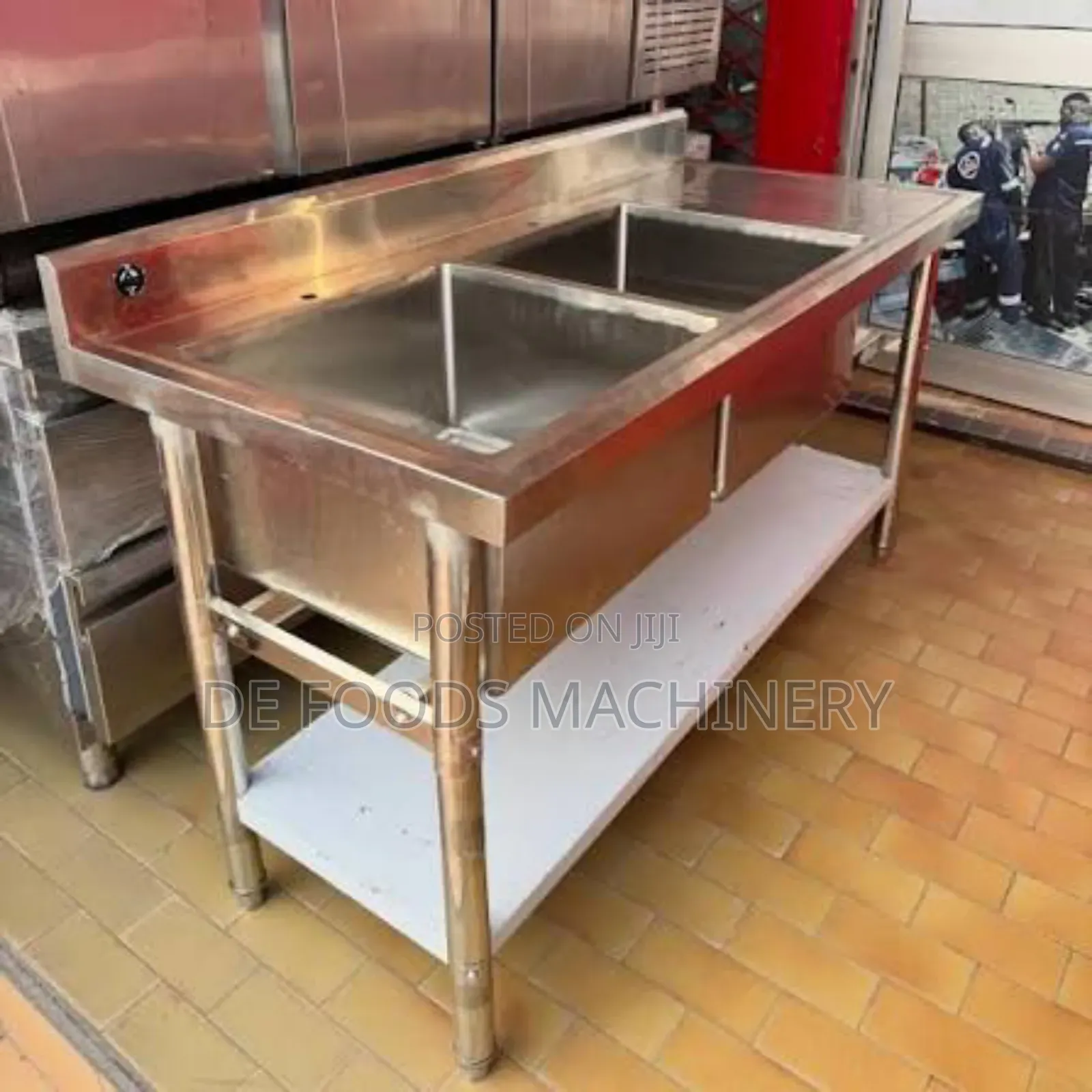 Commercial Double Sink
