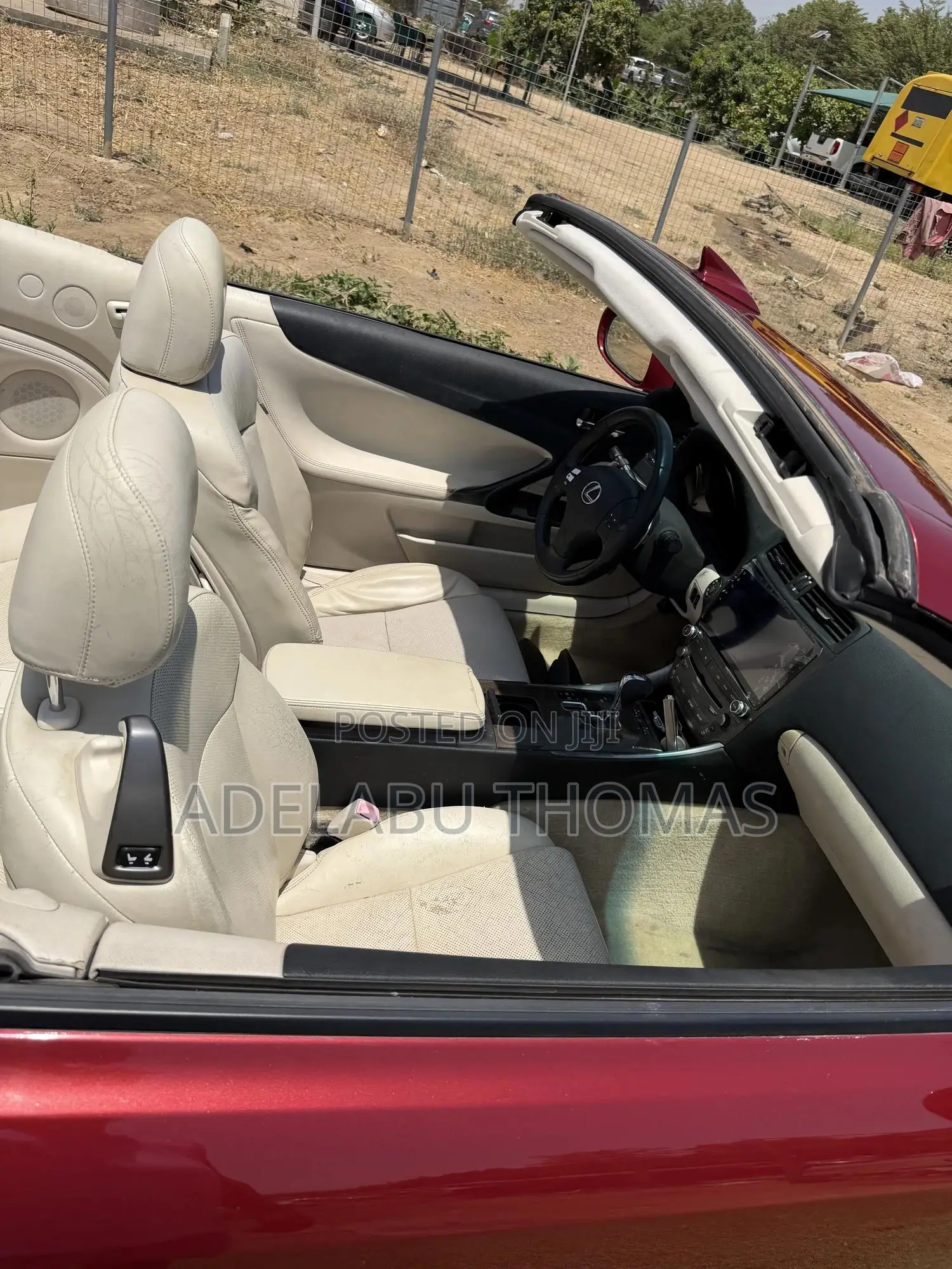 Lexus IS 250 C 2011 Red