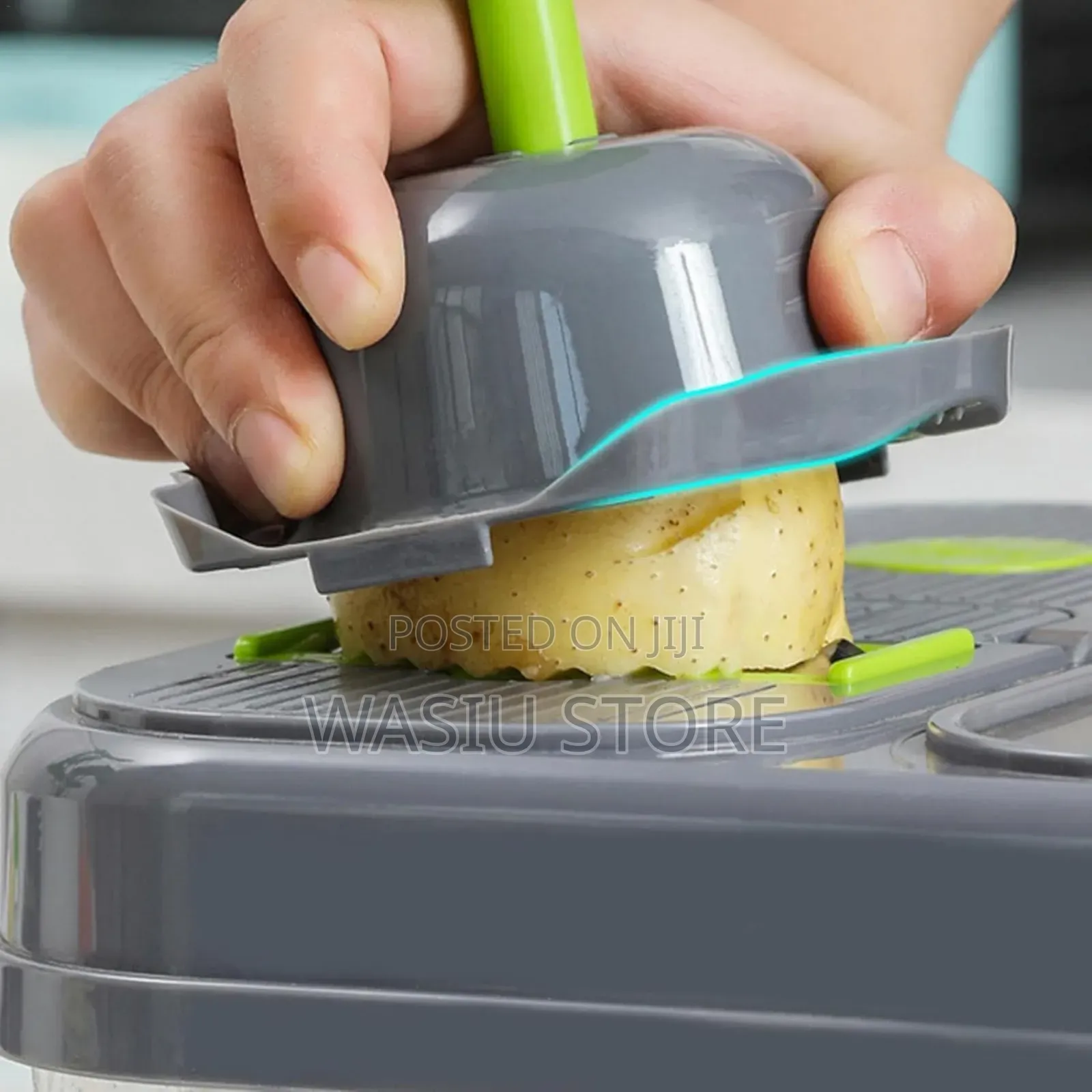 All-in-1 Veggie Cutter With Cutting Board, Vegetable and Onion Chopper