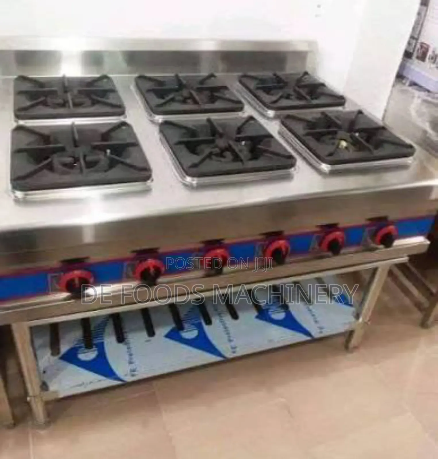 Commercial 6 Burner Cooker