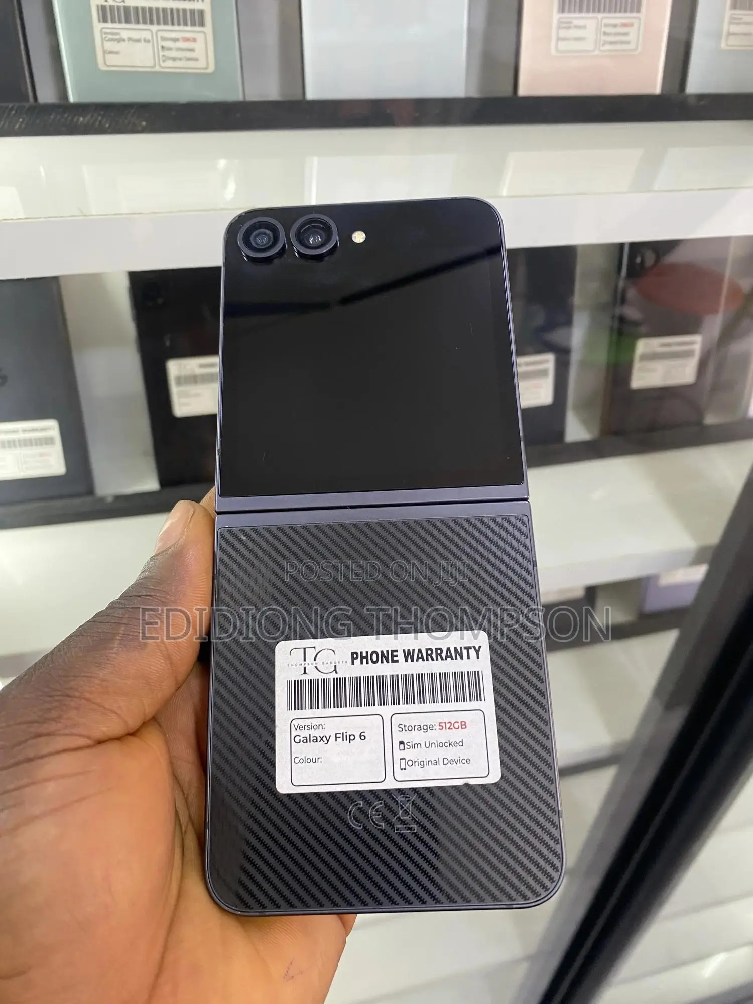 Samsung Galaxy Z Flip6 512 GB Black