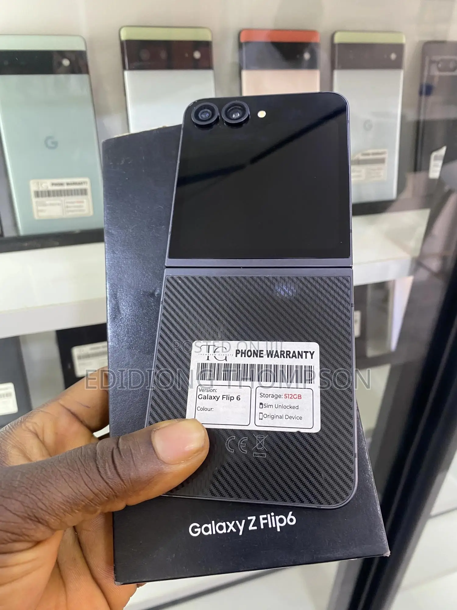 Samsung Galaxy Z Flip6 512 GB Black