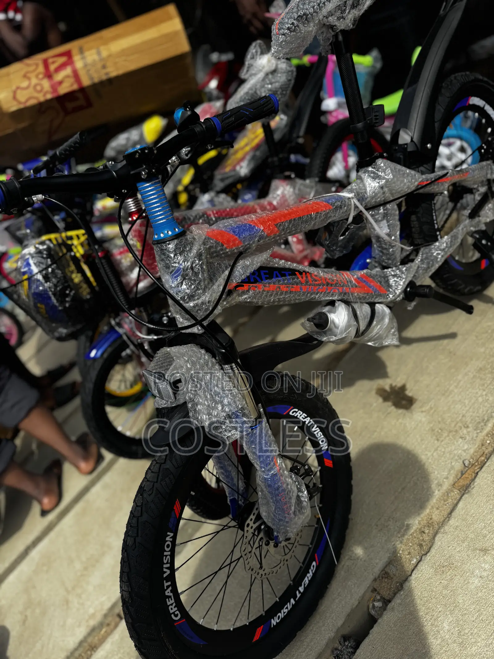 Great Vision Bicycle, Typically Designed for Children or Teenagers