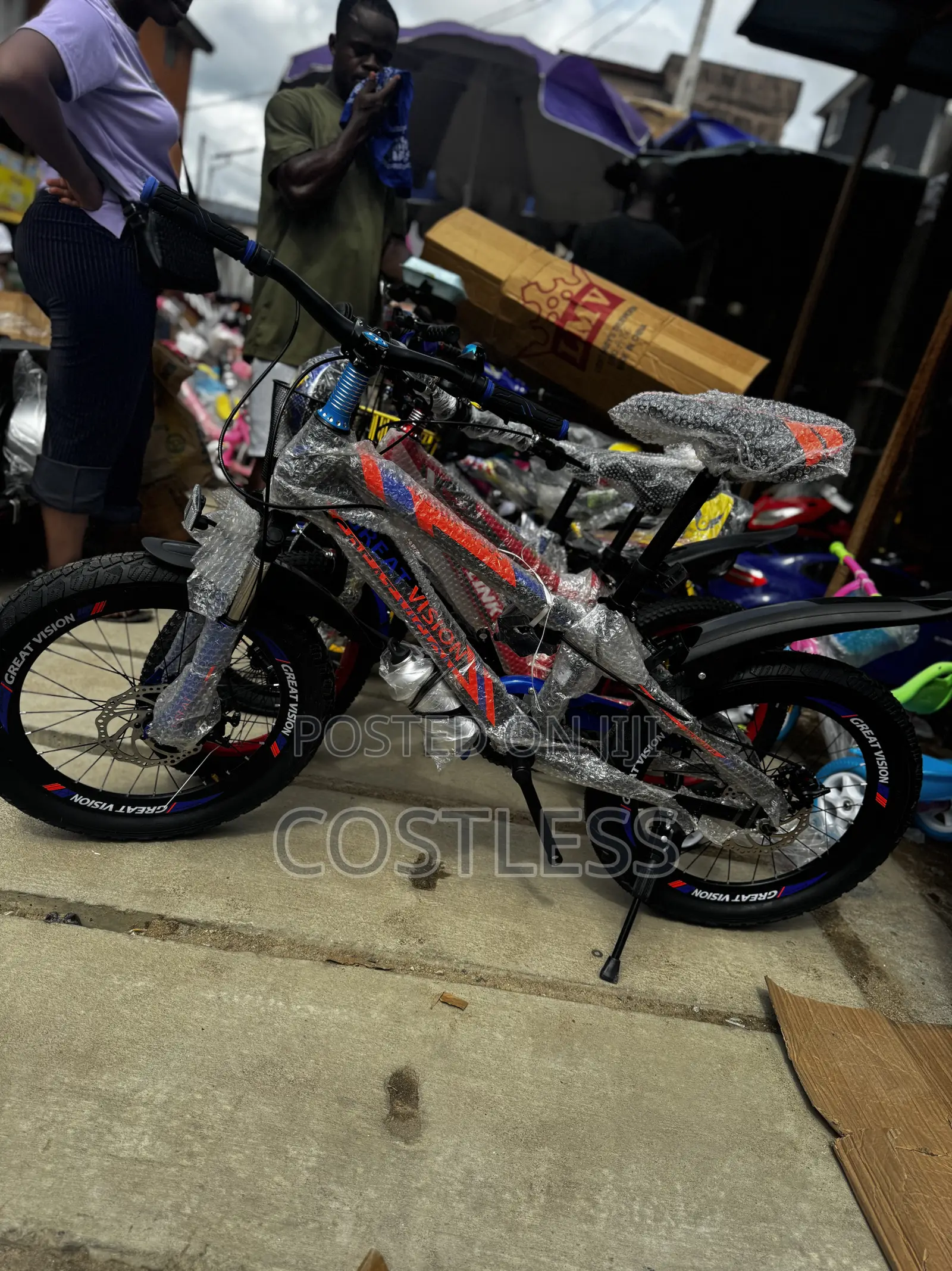 Great Vision Bicycle, Typically Designed for Children or Teenagers