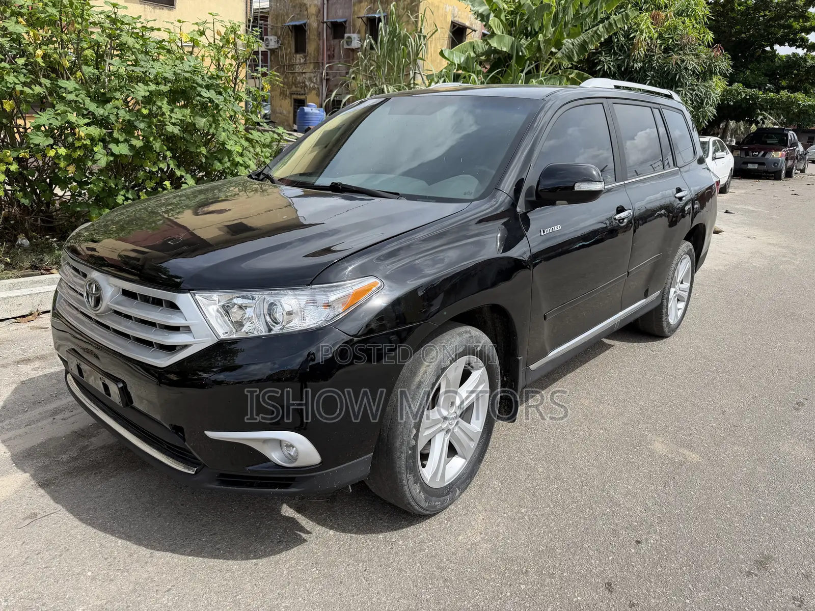 Toyota Highlander Limited 2012 Black