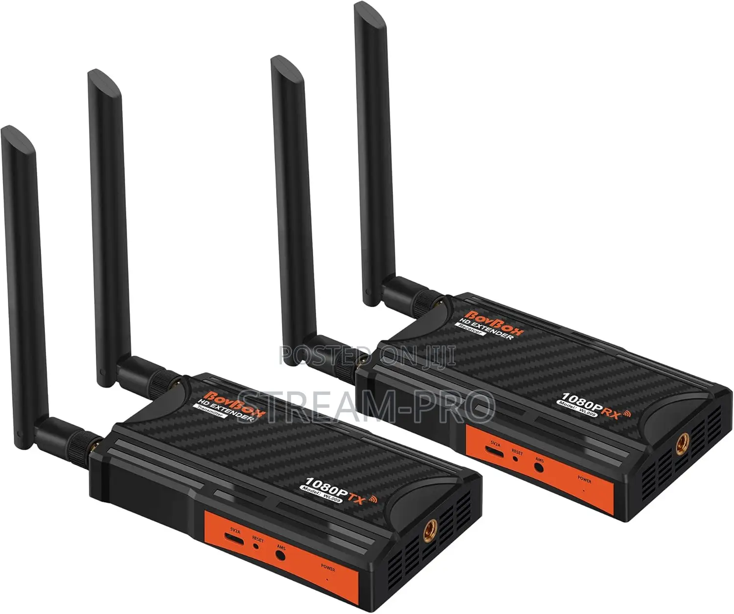 Bovbox Wireless Hdmi Transmitter and Receiver,1080p Full Hd 820ft