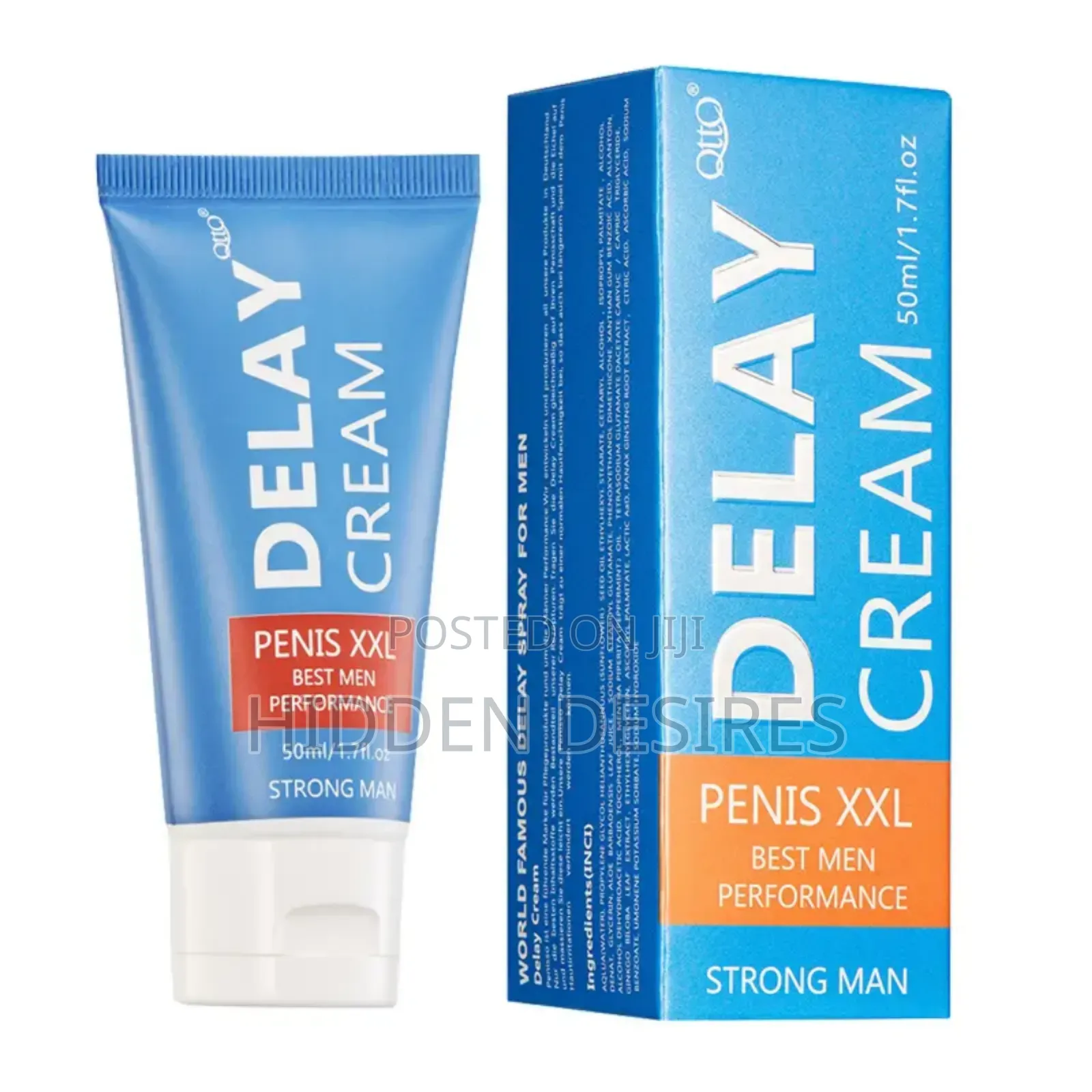 Strong Man Delay Cream -XXL