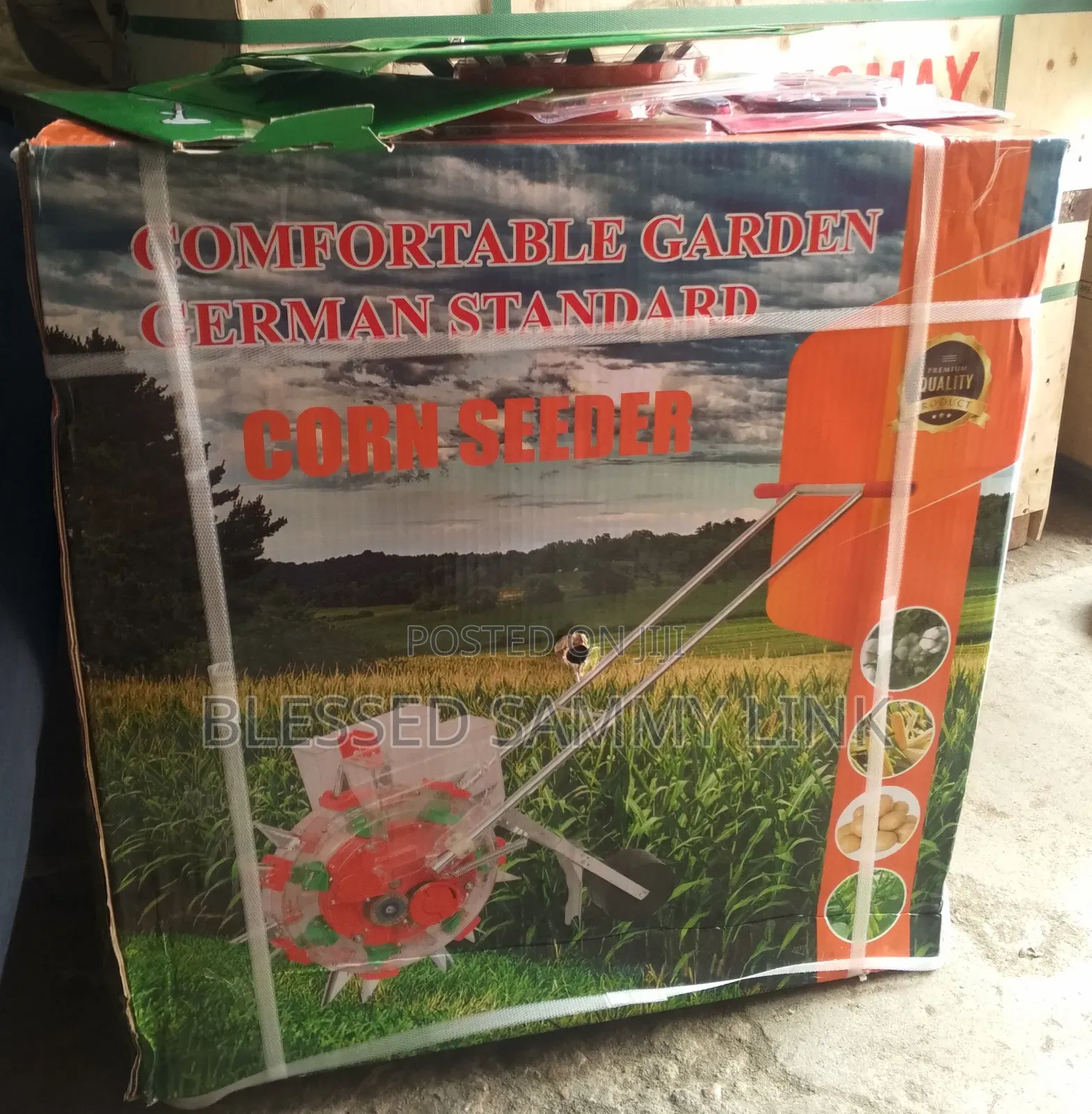 Double Conpartable Seed Planter