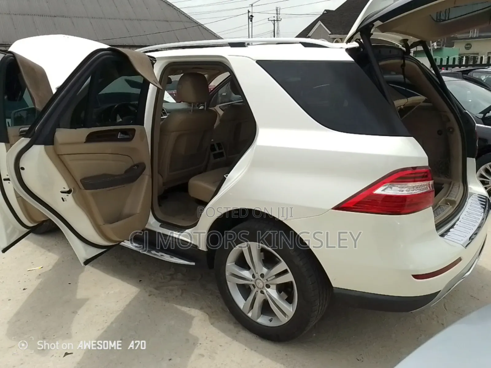 Mercedes-Benz M Class ML350 4MATIC 4dr SUV AWD (3.5L 6cyl 7A) 2014 White
