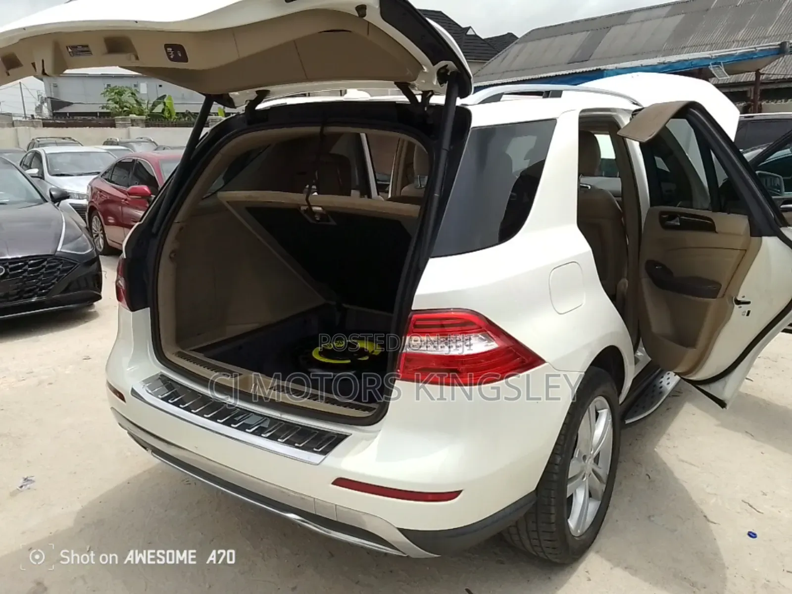 Mercedes-Benz M Class ML350 4MATIC 4dr SUV AWD (3.5L 6cyl 7A) 2014 White