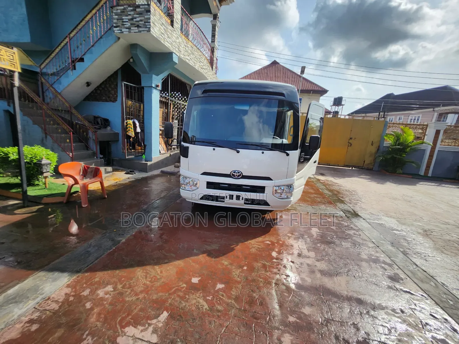 2025 Bulletproof Toyota Coaster Bus for Rent