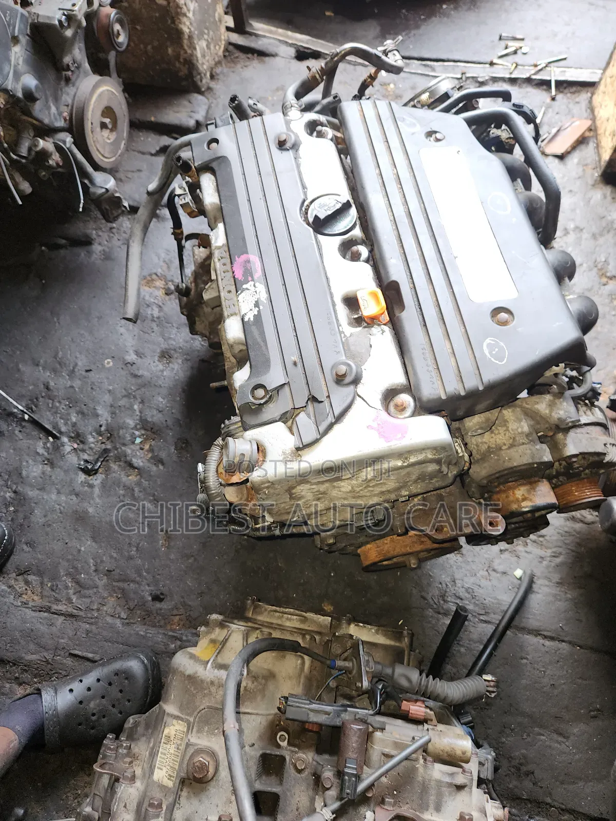 Complete Engine and Gearbox for Honda Accord Evil Spirit 4 Plugs 2.4l