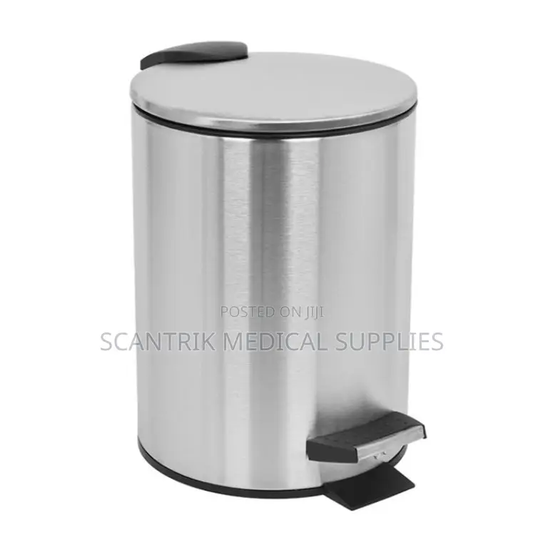 Odor-Control Stainless Steel Trash Bin Pedal