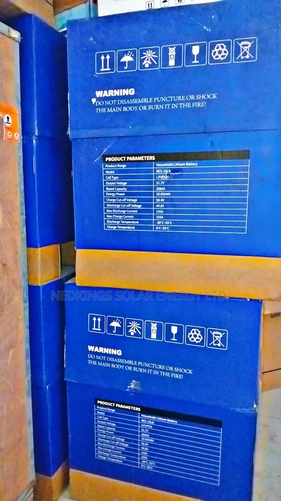 Hyper Power 10.65kwh 51.2v Lithium Battery