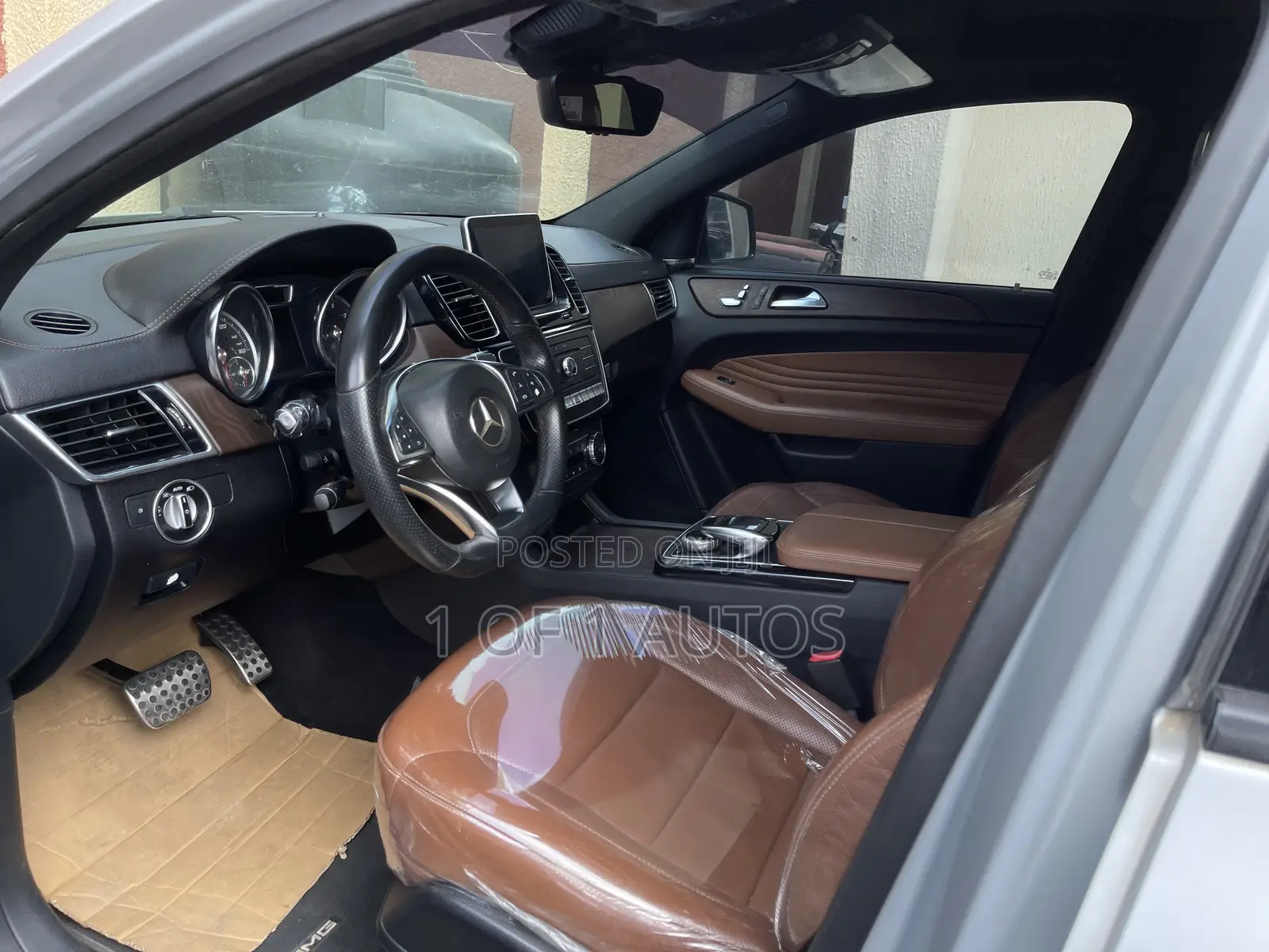 Mercedes-Benz GLE-Class 2016 Silver