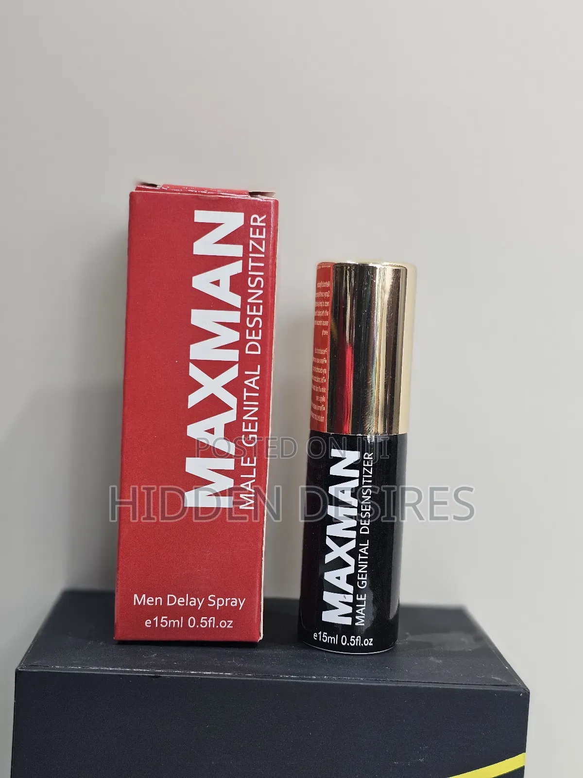 Max Delay Spray- Stay Longer, Feel Stronger Sex -