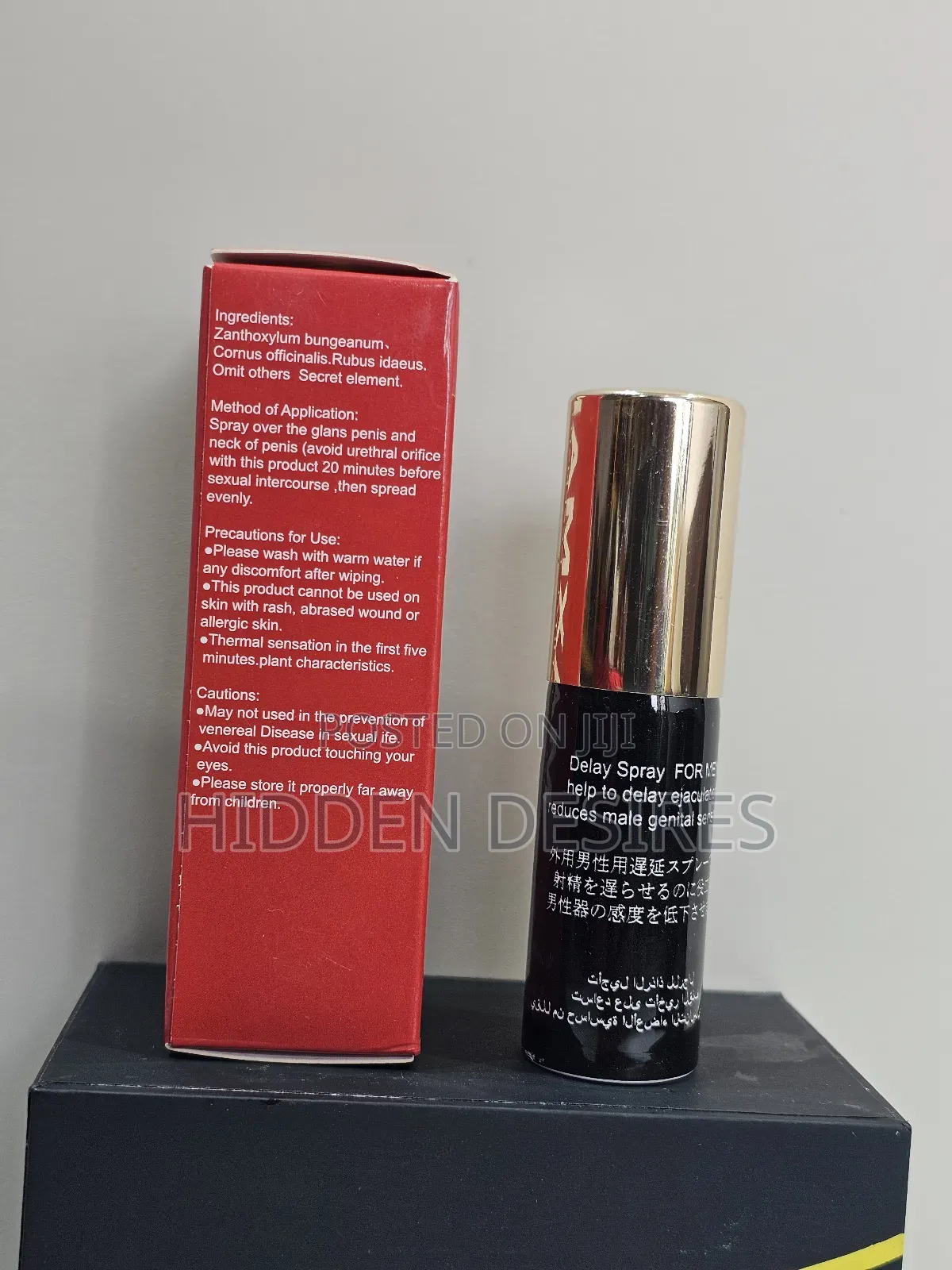 Max Delay Spray- Stay Longer, Feel Stronger Sex -