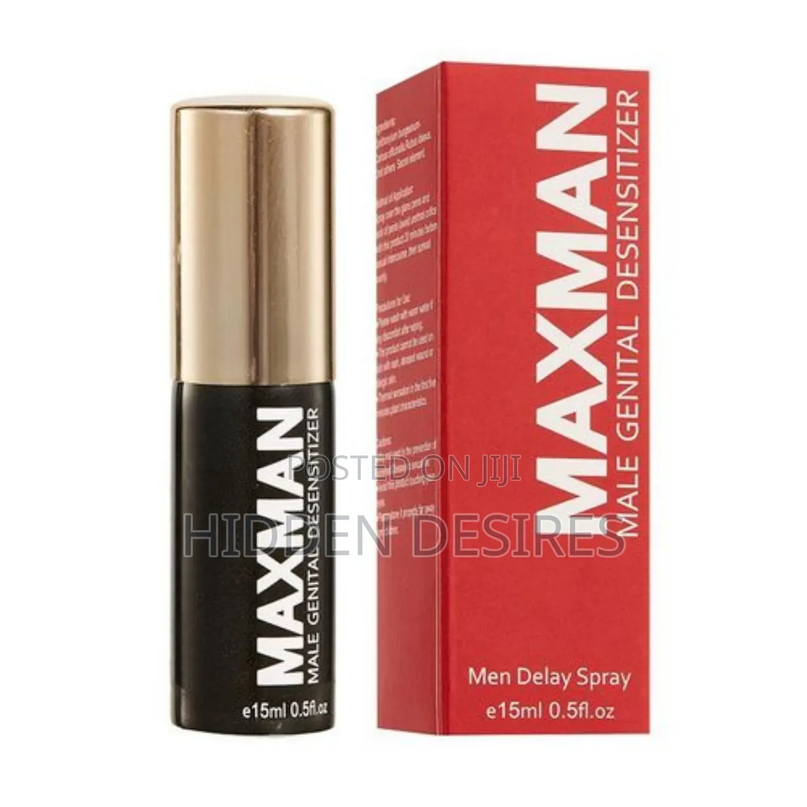 Max Delay Spray- Stay Longer, Feel Stronger Sex -