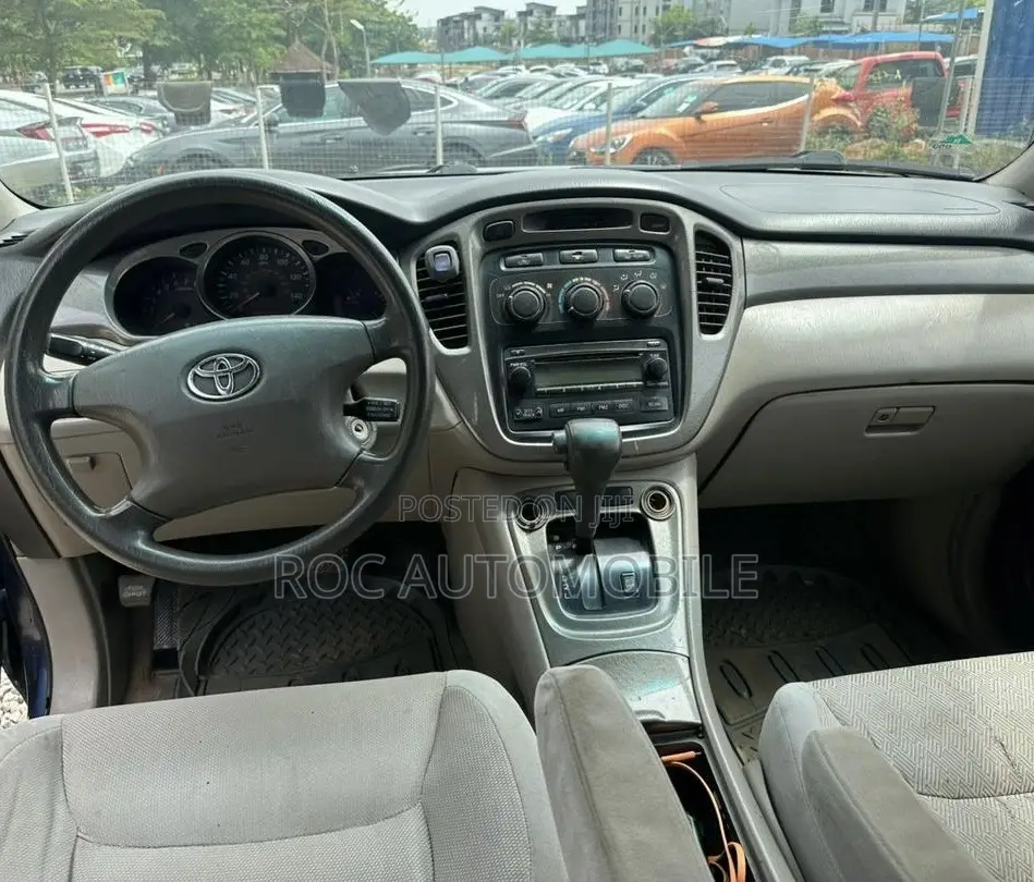 Toyota Highlander 2005 Blue