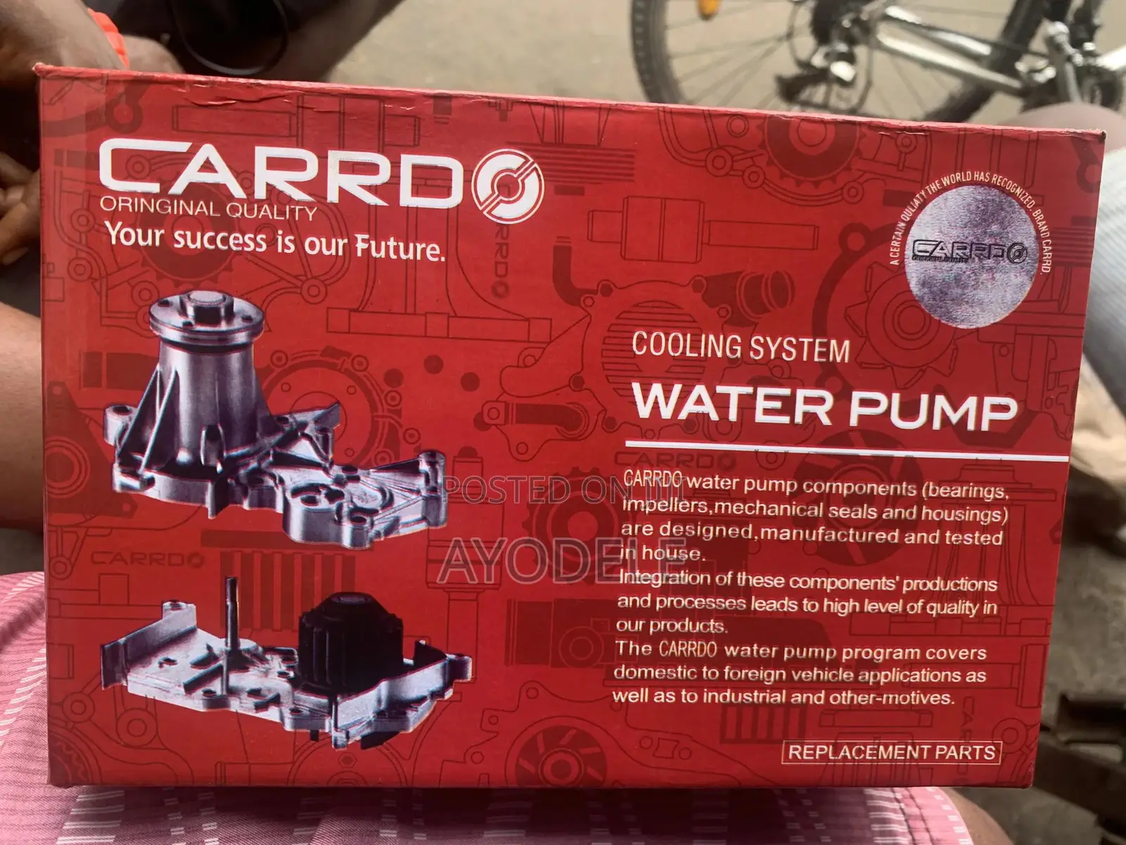 Water Pump Ford Edge 2008