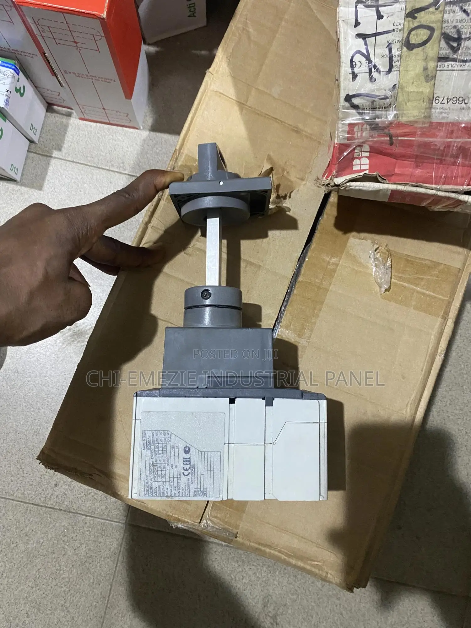 Original Rotary Handle McCb Breaker – Available in All Amps Poles