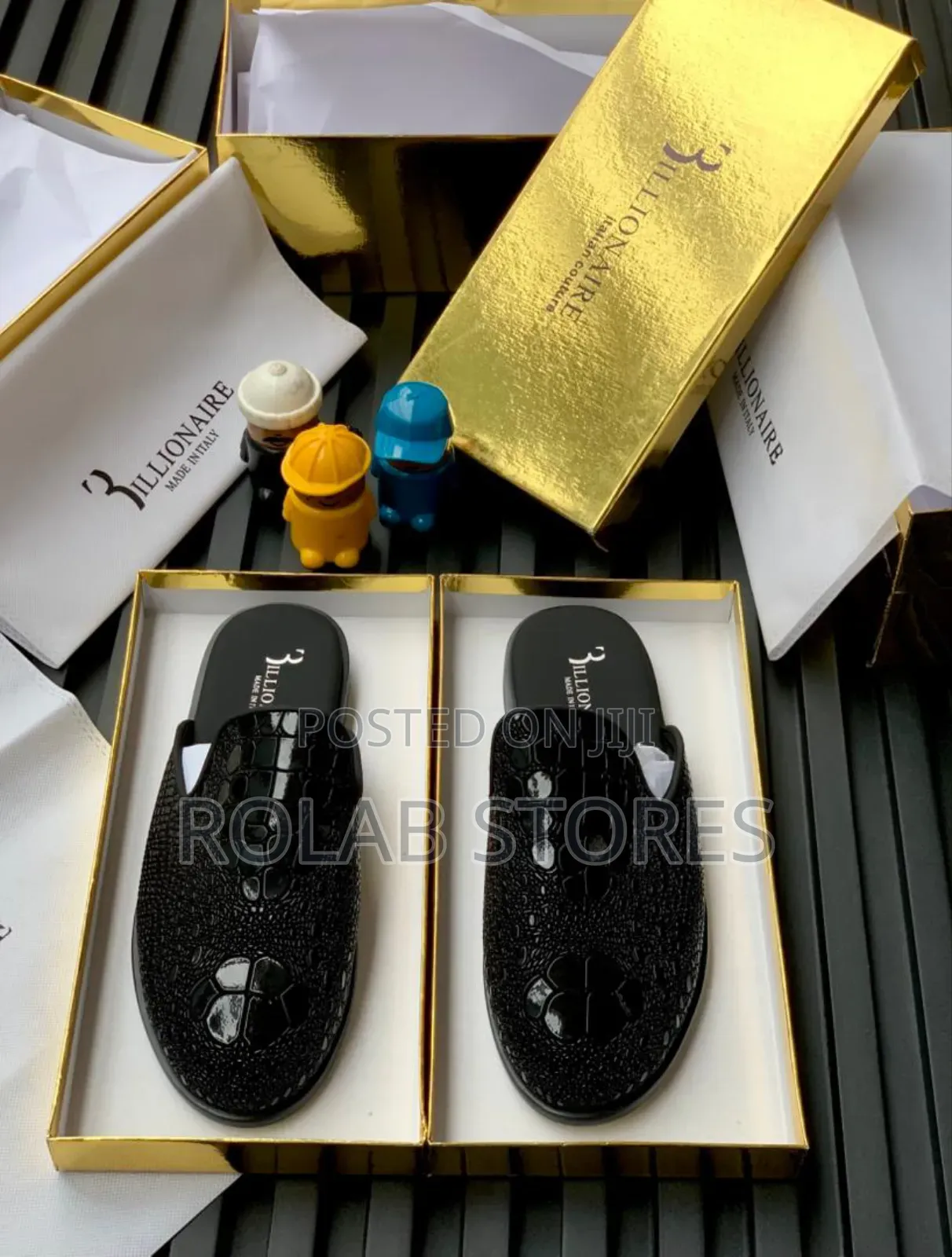 Billionaire Men's Luxury Half Shoe