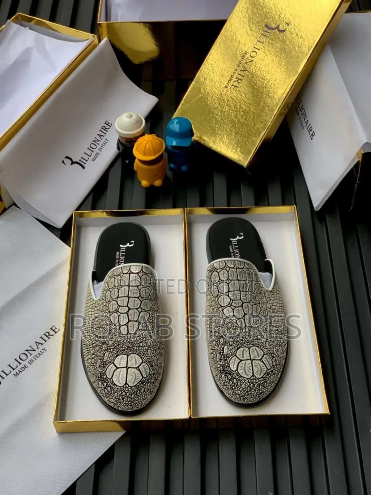 Billionaire Men's Luxury Half Shoe