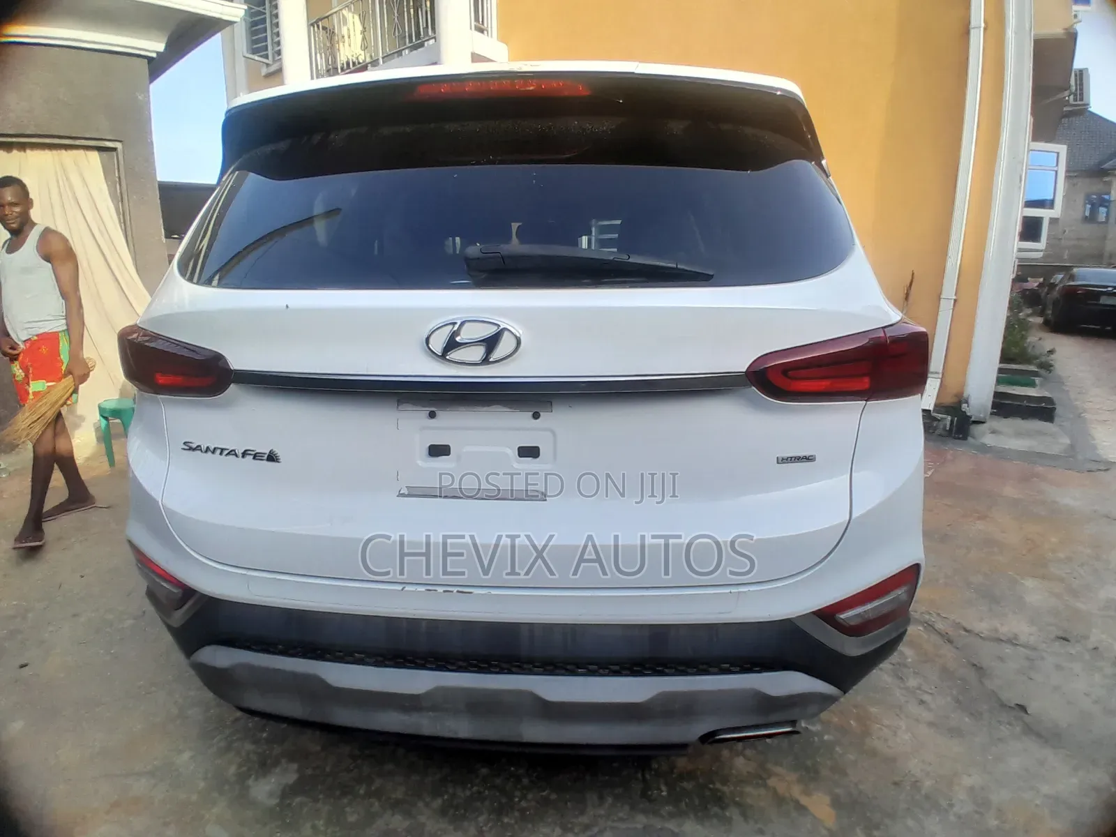Hyundai Santa Fe SEL 2.4 AWD 2019 White