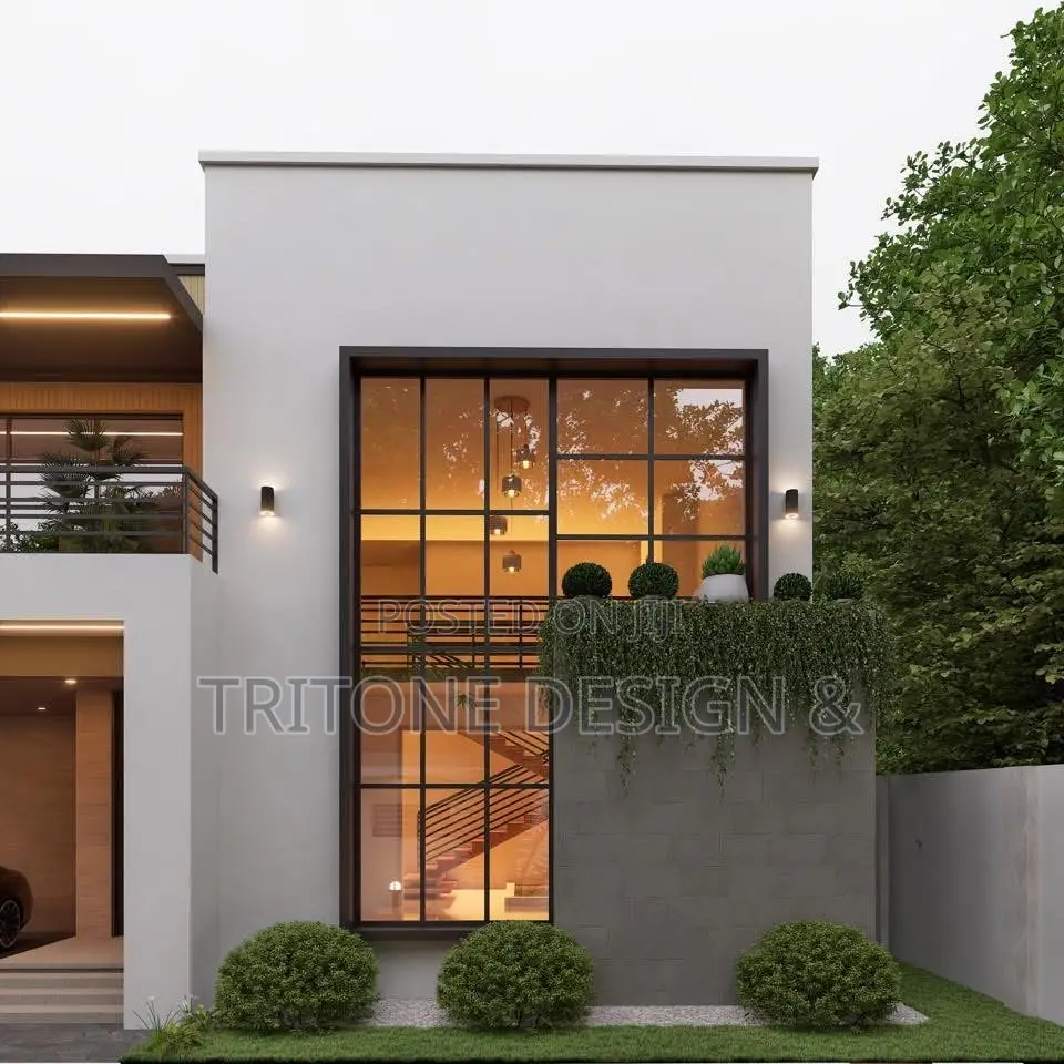 Ultra Modern Country Home Design Visualization