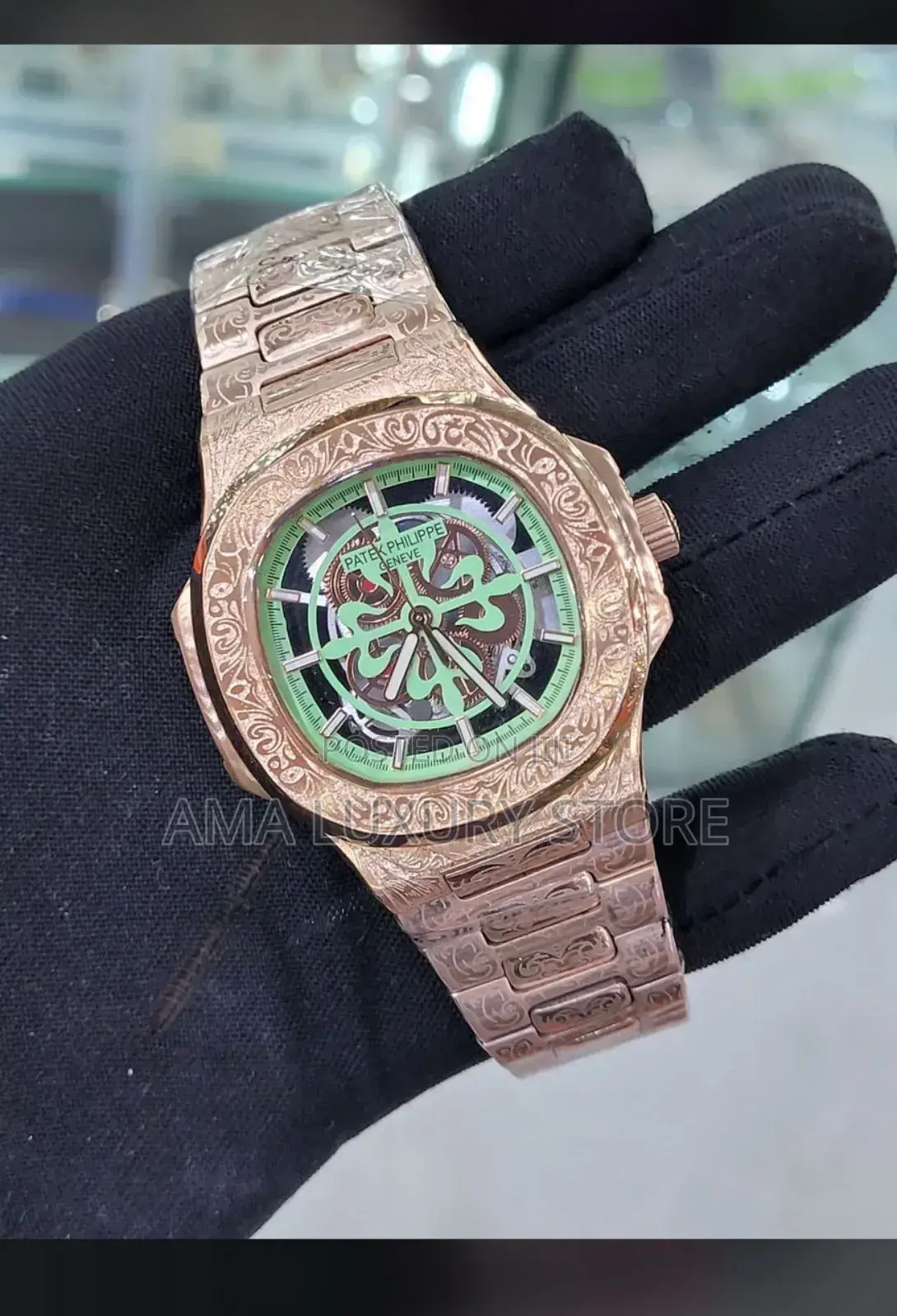 Patek Philippe Luxury Designer Men's Stainless Steel Wristwatches