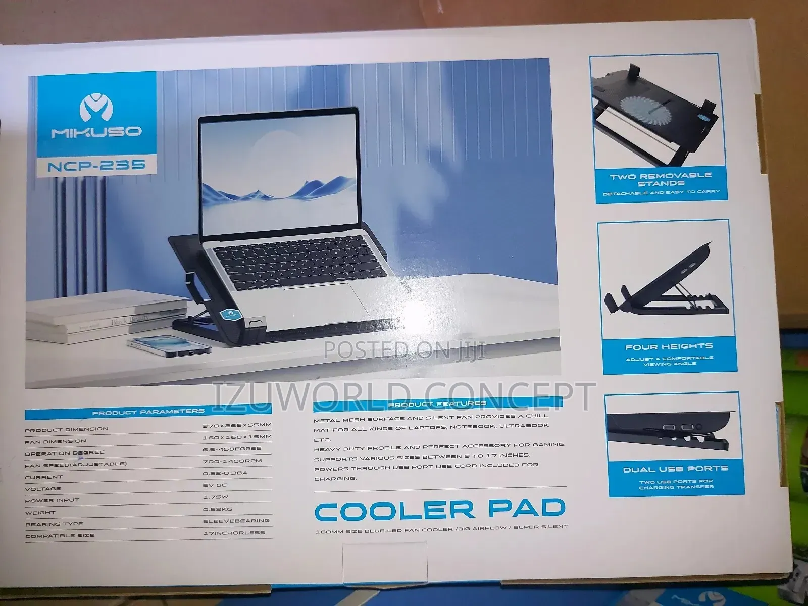 Laptops Cooler Pad Stand