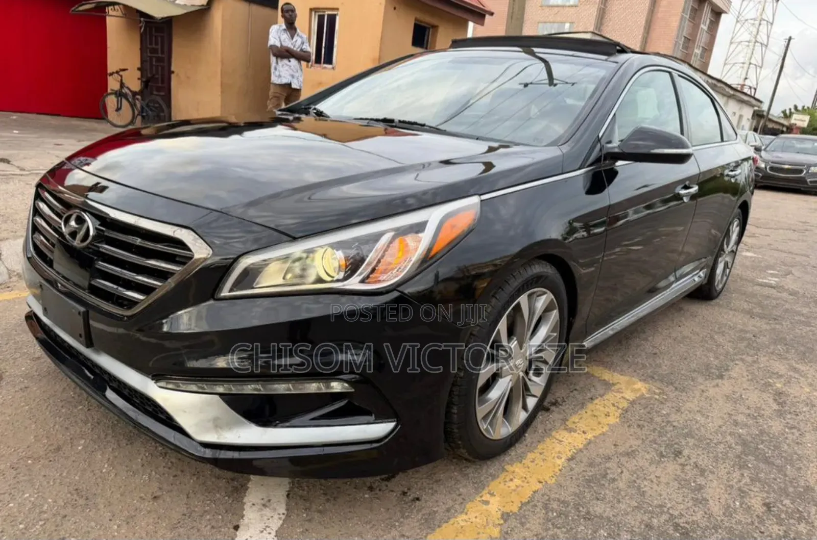 Hyundai Sonata Sport PZEV 4dr Sedan (2.4L 4cyl 6A) 2015 Black