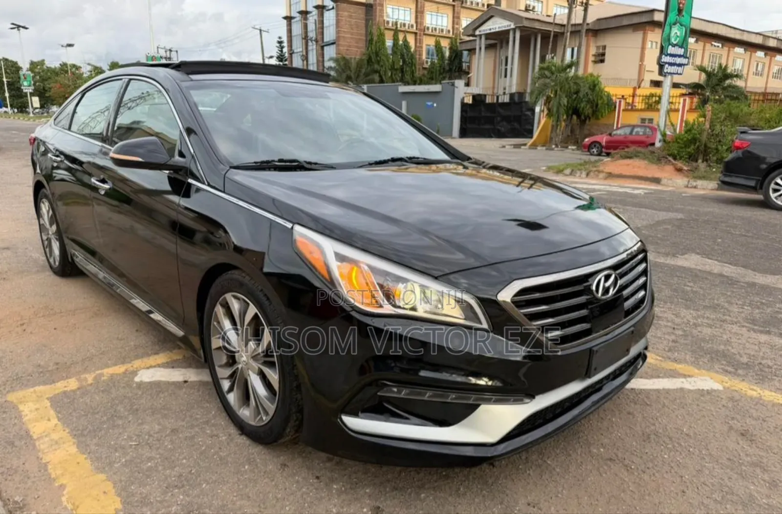 Hyundai Sonata Sport PZEV 4dr Sedan (2.4L 4cyl 6A) 2015 Black