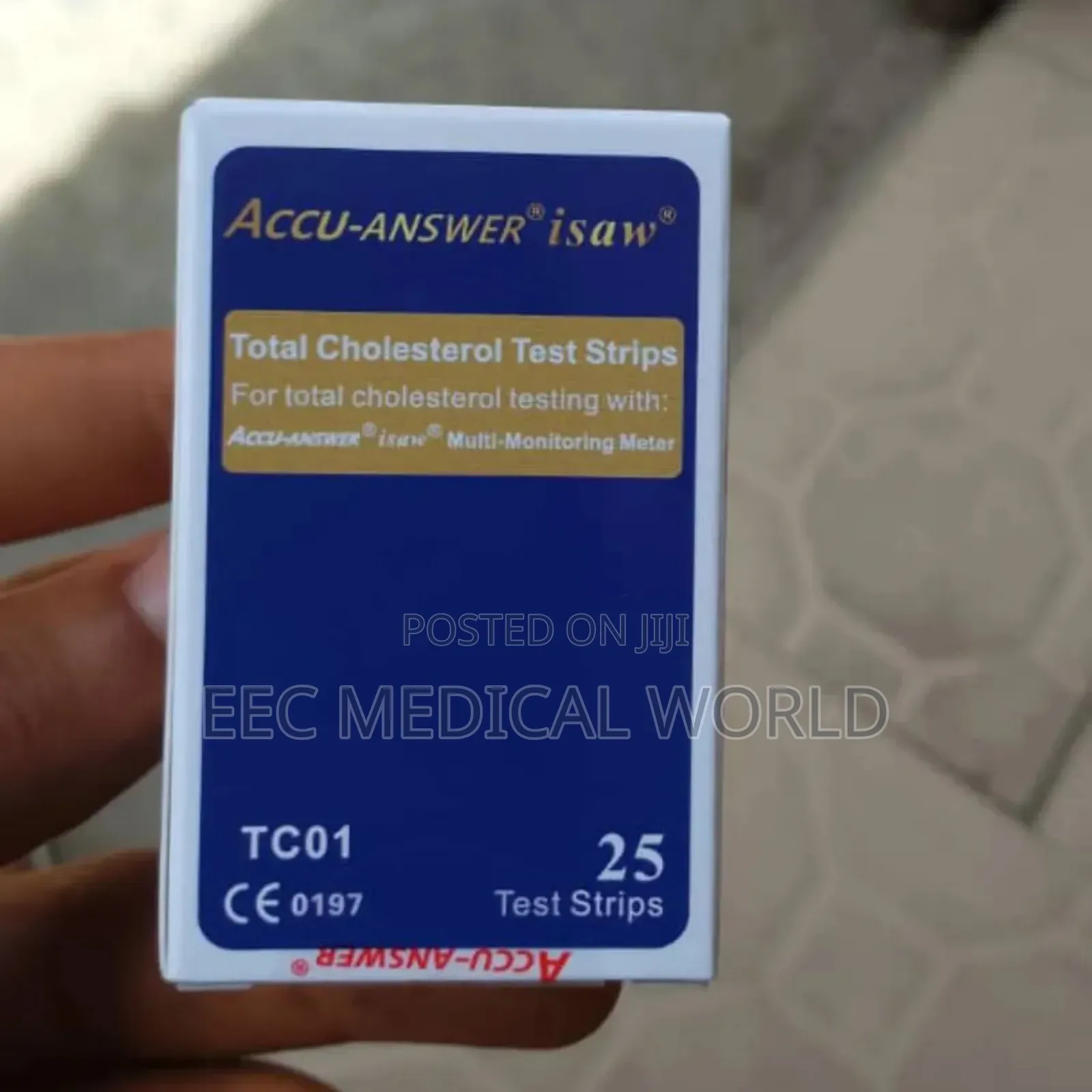 Total Cholesterol Test Strips