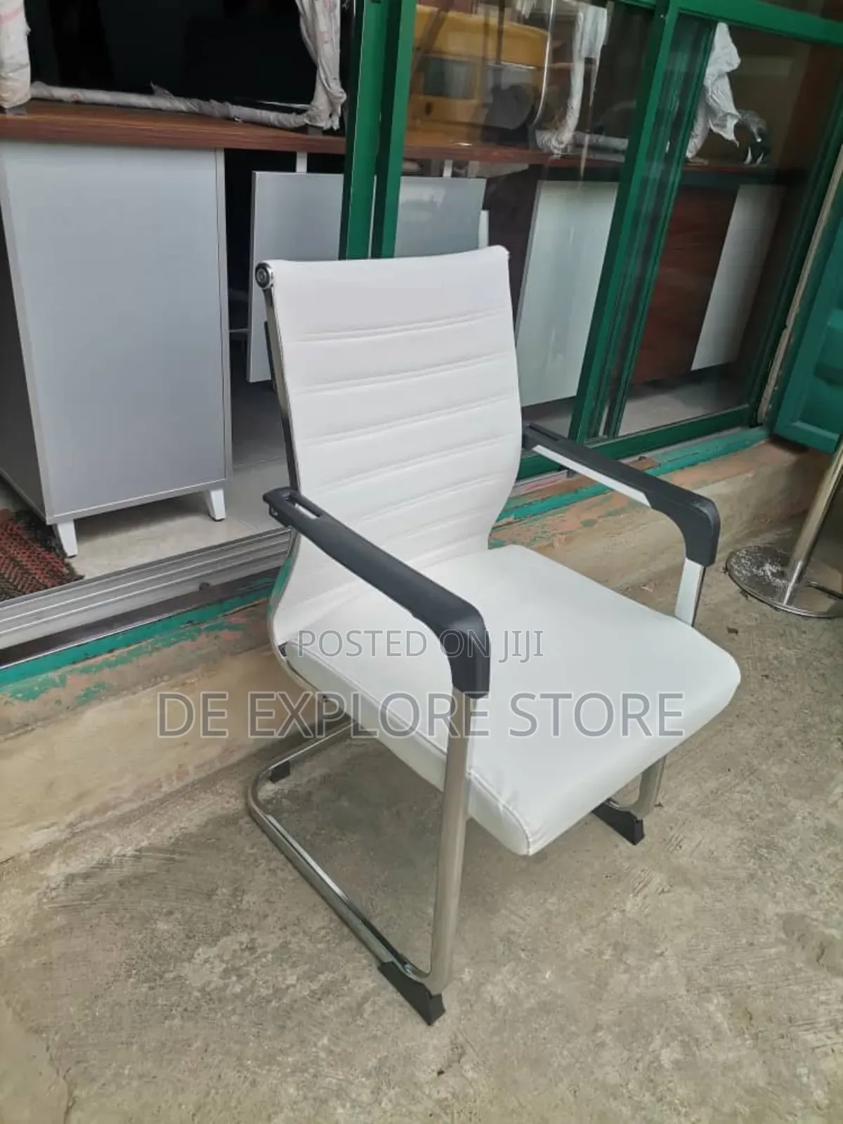White Visitors Chair/Pastors Chair